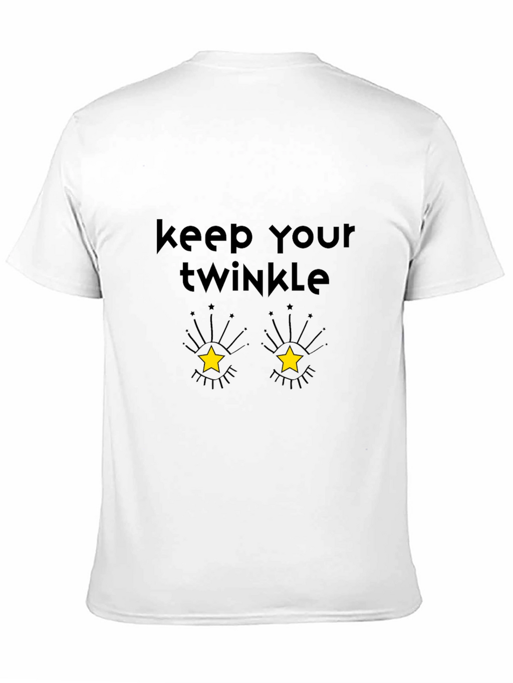 Keep Your Twinkle Graphic Tee - Mens Black T-Shirt