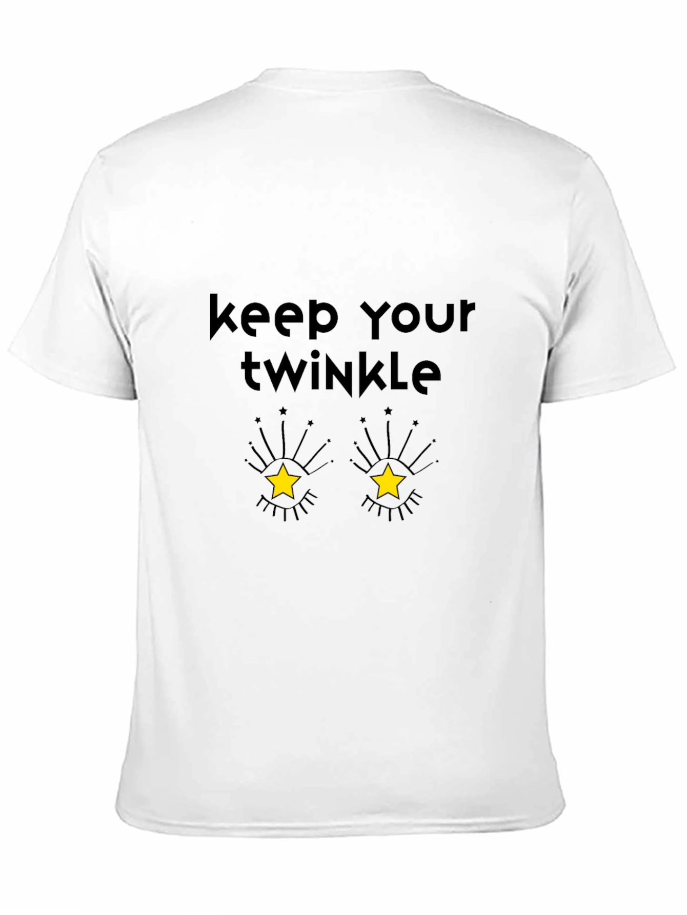 Keep Your Twinkle Graphic Tee - Mens Black T-Shirt