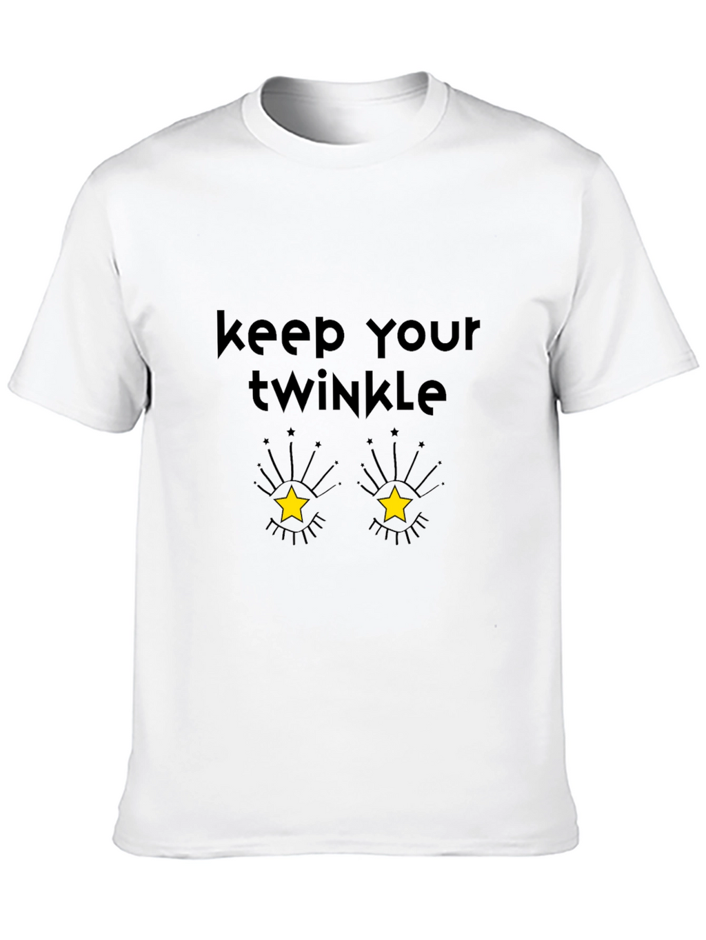 Keep Your Twinkle Graphic Tee - Mens Black T-Shirt