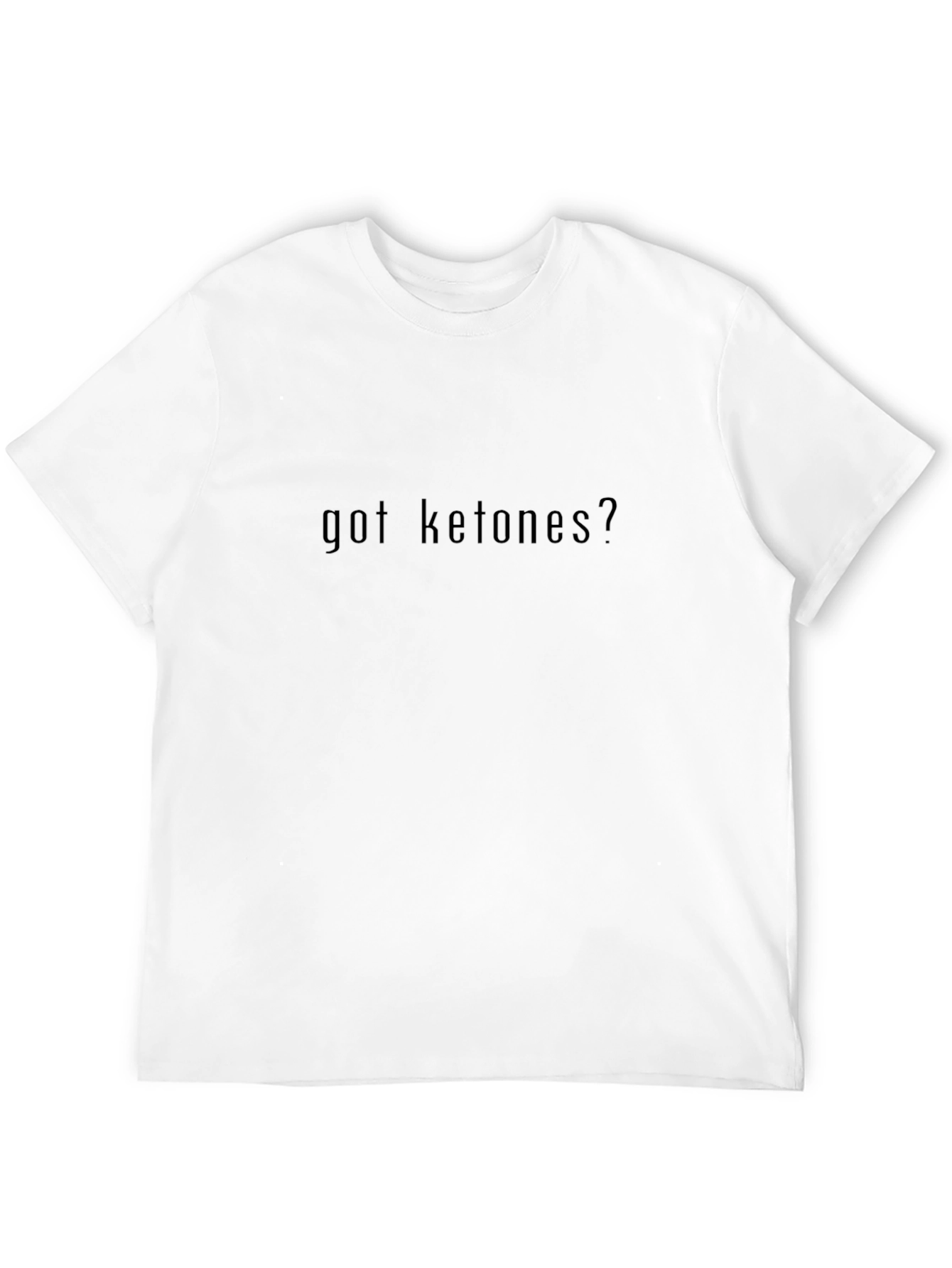 Got Ketones? Black Graphic Tee - Keto Lifestyle Shirt