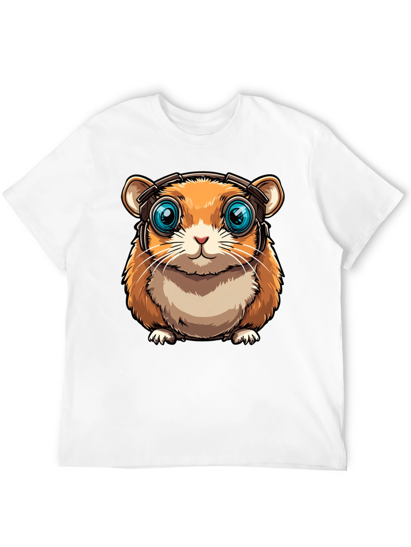 Hamster Headphone Graphic Tee