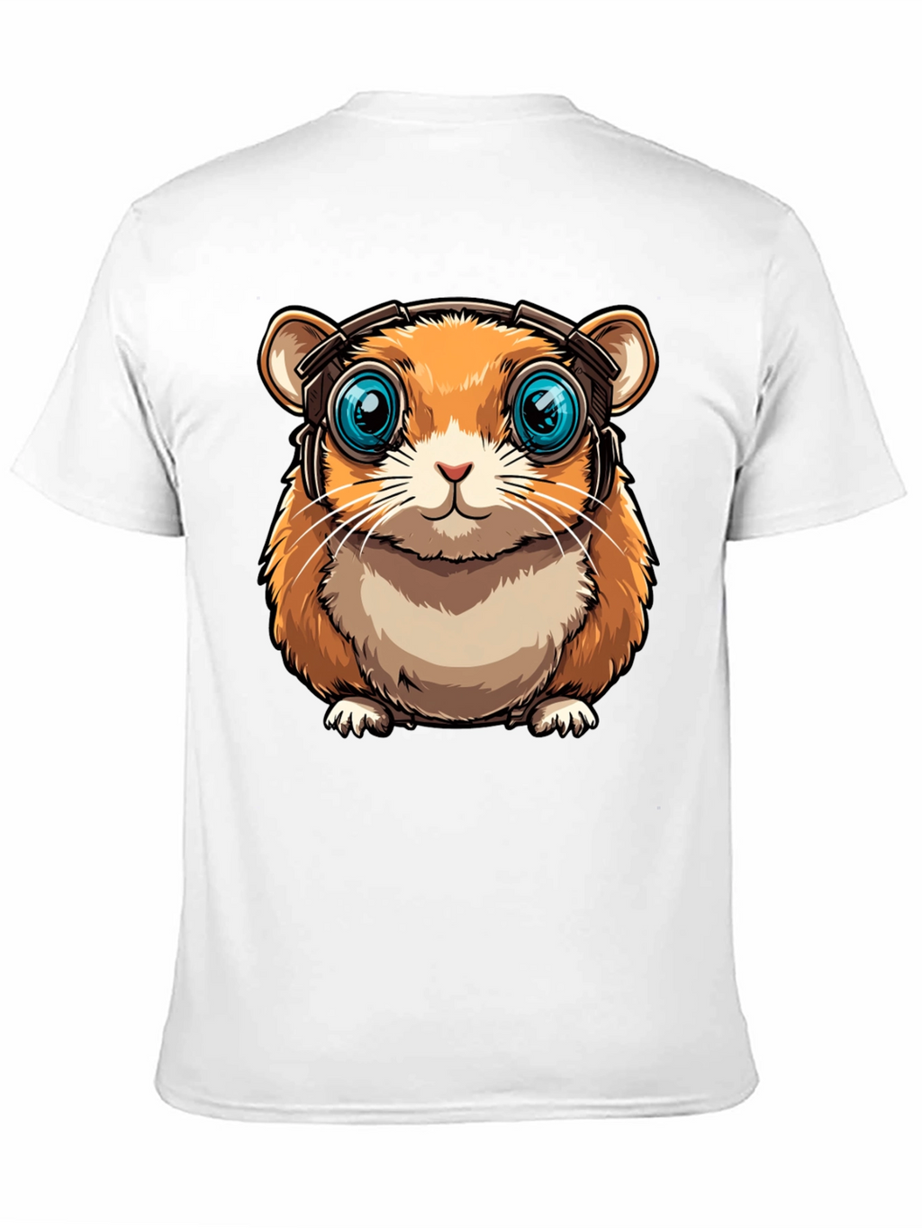 Hamster Headphone Graphic Tee