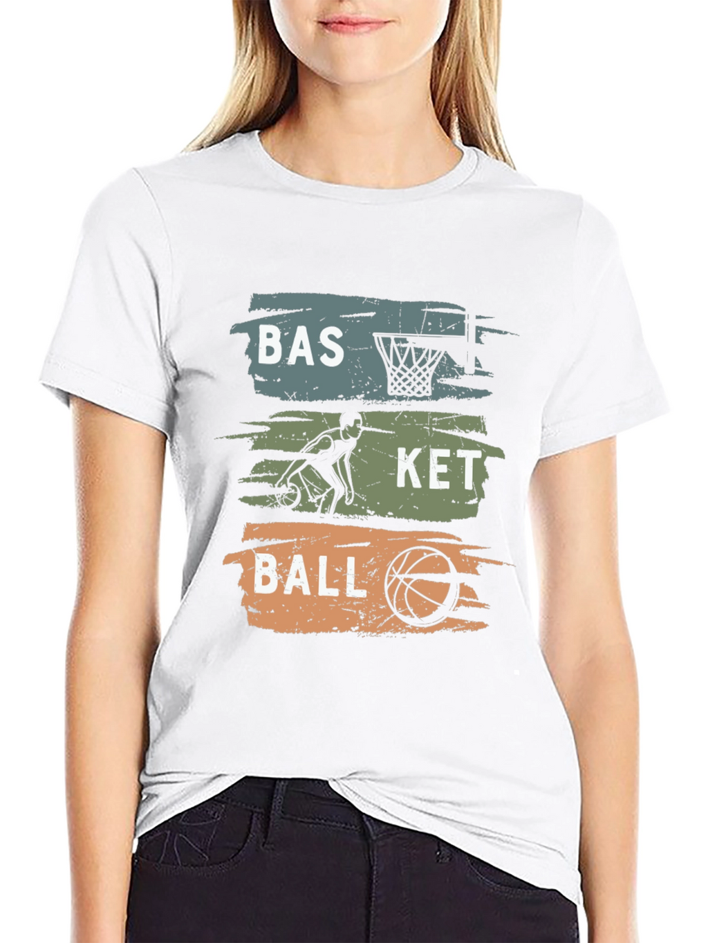 Basketball Graphic T-Shirt: BASKETBALL