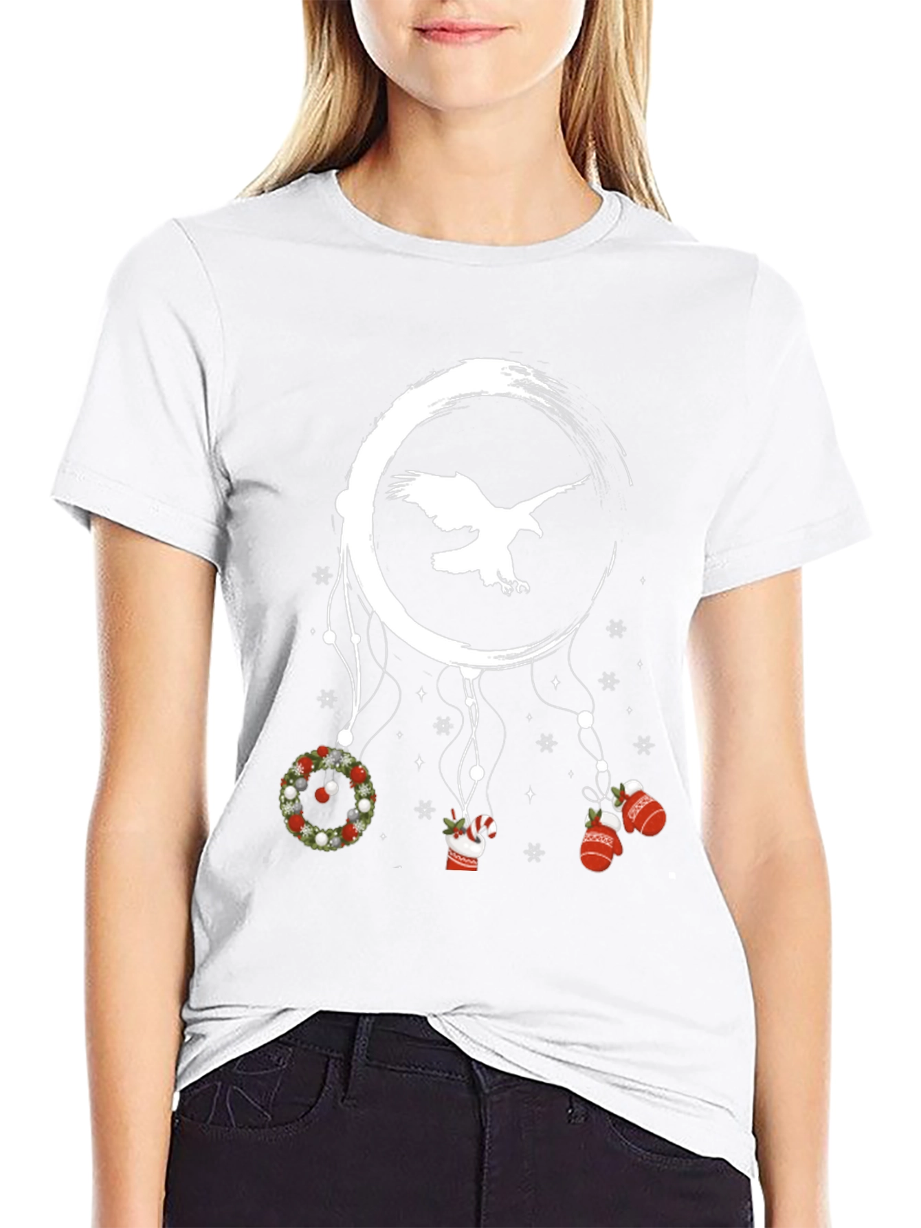 Eagle Dreamcatcher Christmas T-Shirt