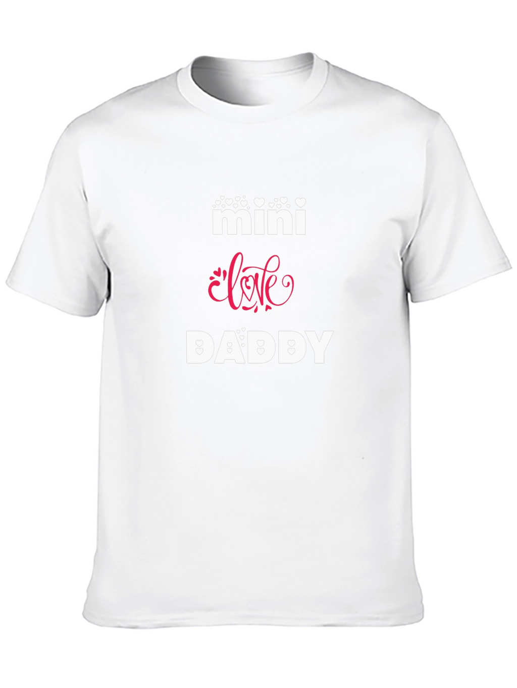 Mini Love Daddy Graphic Tee - Black
