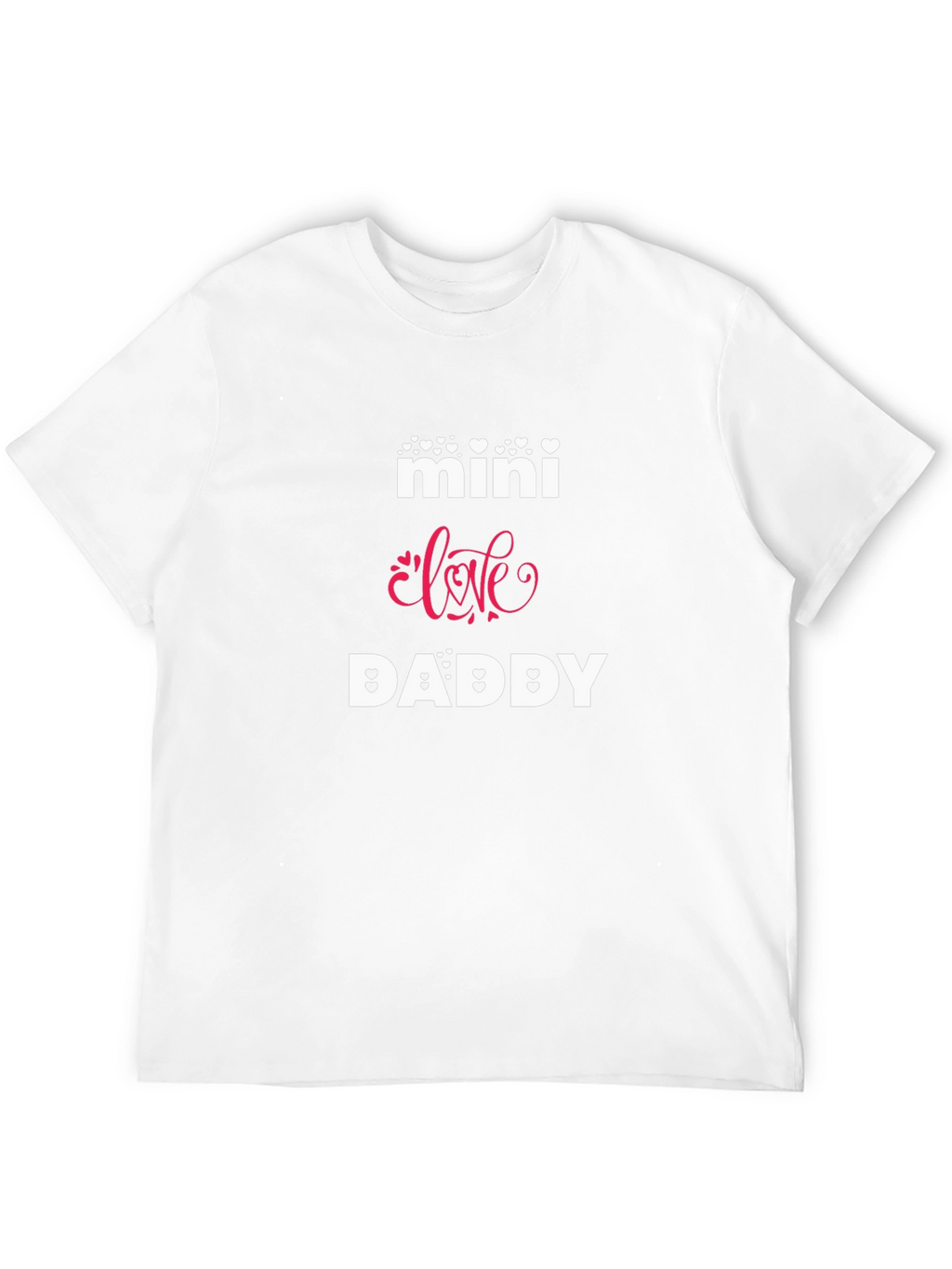 Mini Love Daddy Graphic Tee - Black