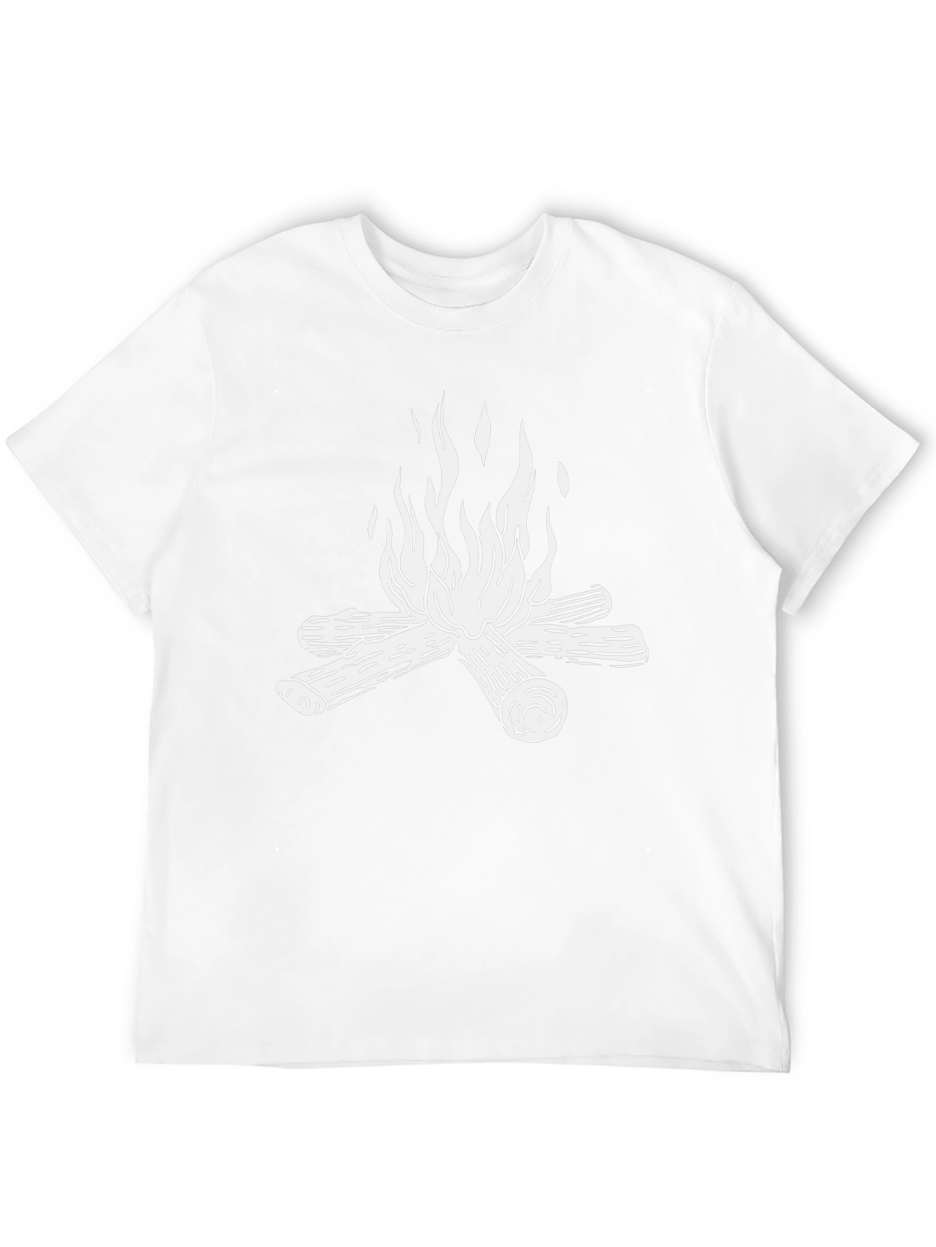 Bonfire Graphic Tee - Cozy Campfire T-Shirt