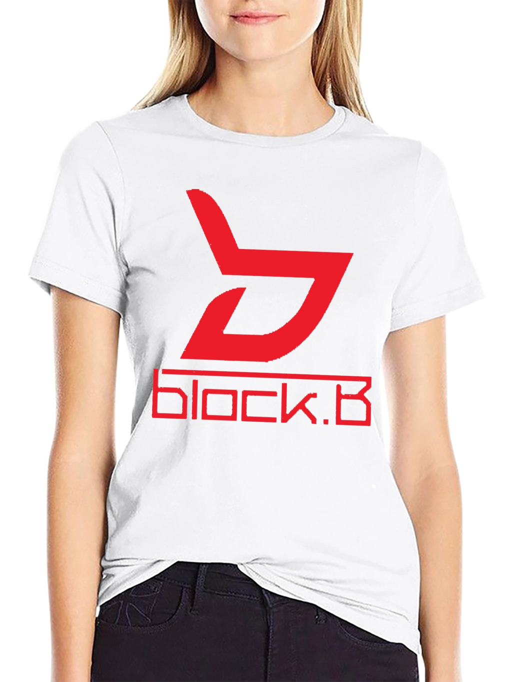 Block B Logo Graphic T-Shirt - Black