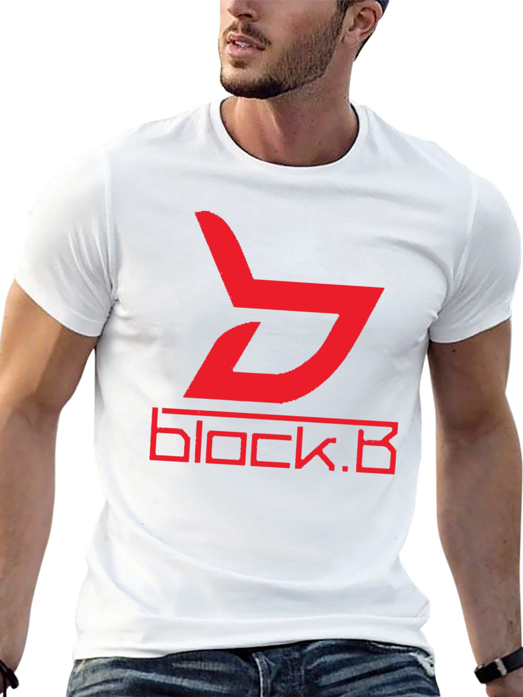 Block B Logo Graphic T-Shirt - Black