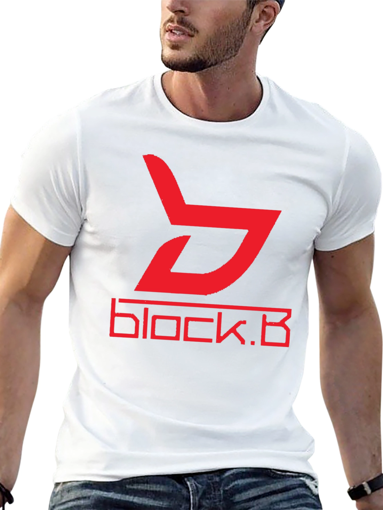 Block B Logo Graphic T-Shirt - Black
