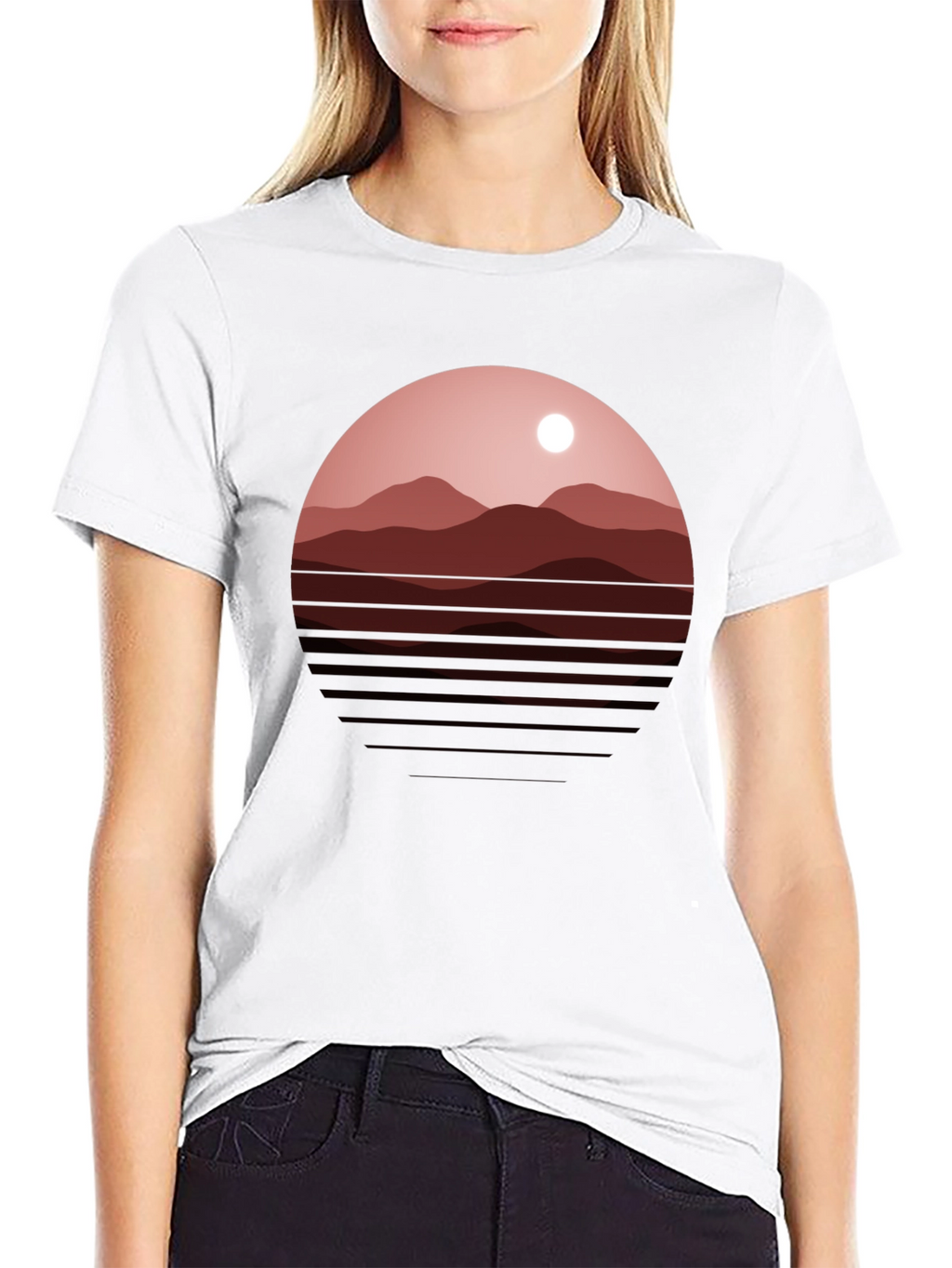 Sunset Mountain Graphic Tee
