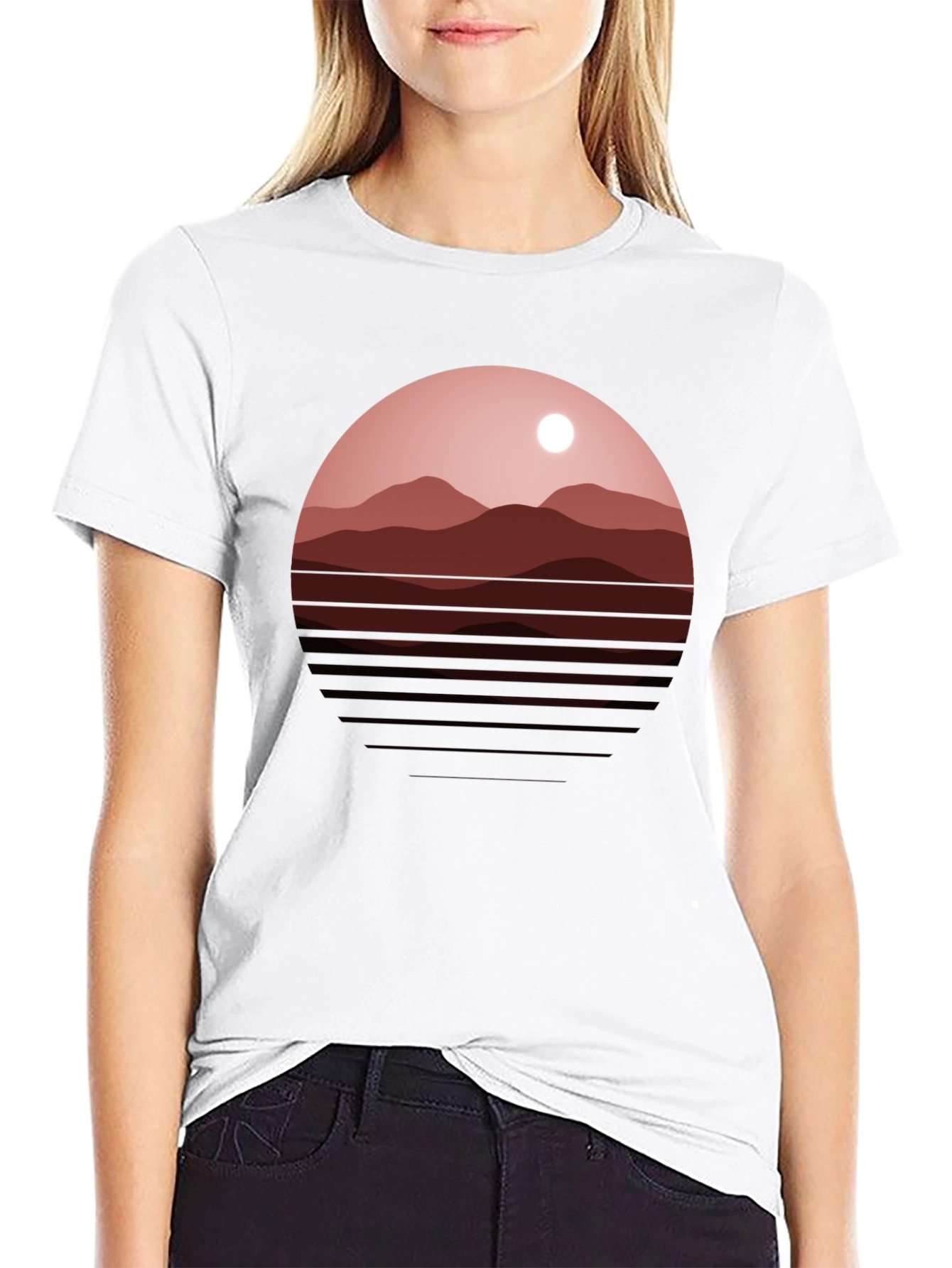 Sunset Mountain Graphic Tee