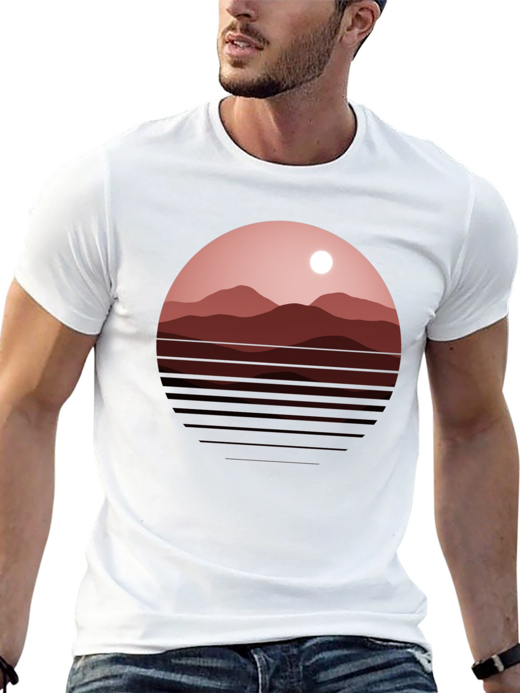 Sunset Mountain Graphic Tee