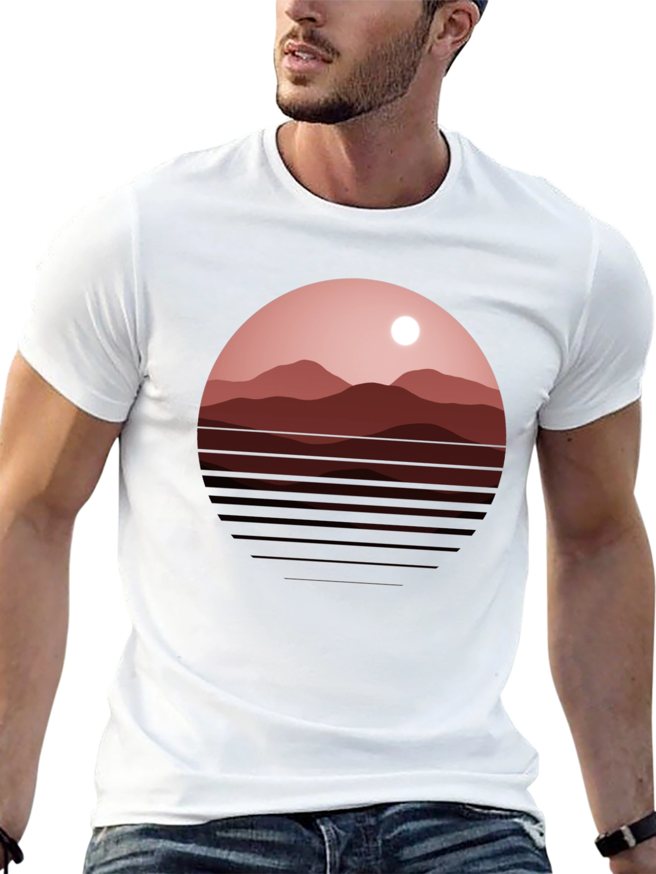 Sunset Mountain Graphic Tee