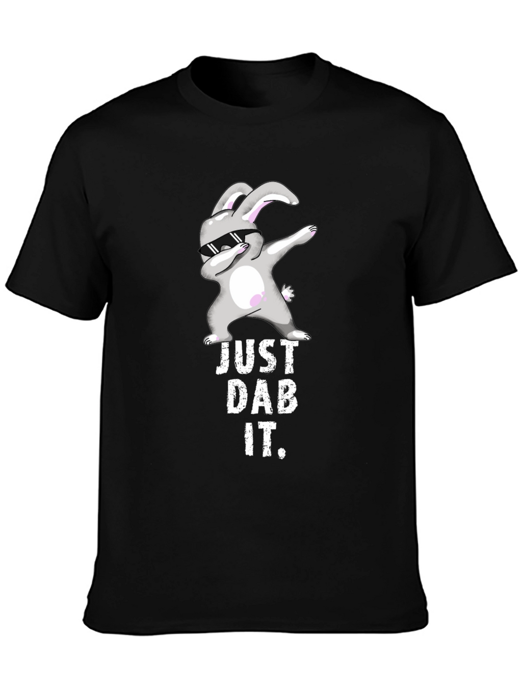 Just Dab It Bunny Graphic T-Shirt