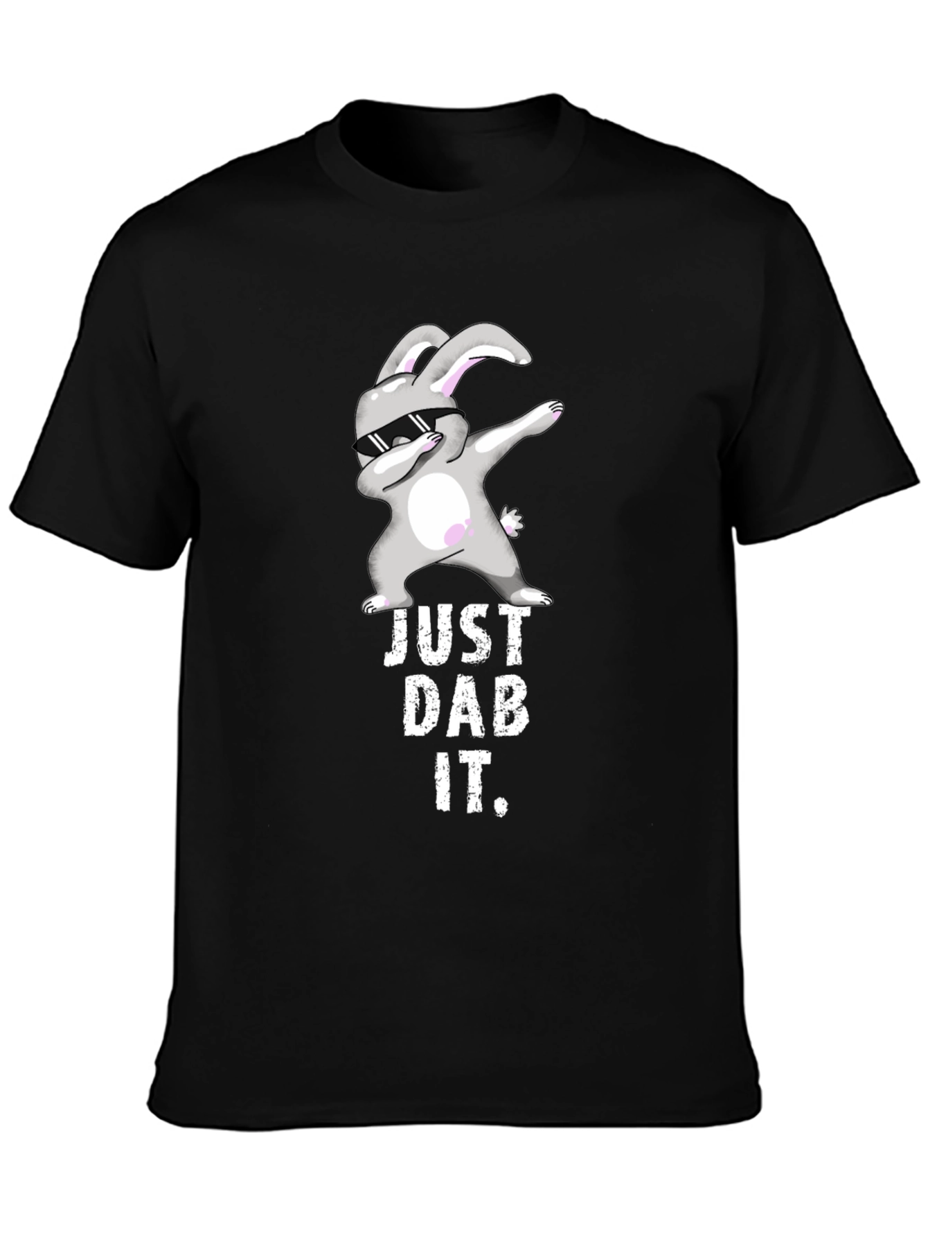 Just Dab It Bunny Graphic T-Shirt