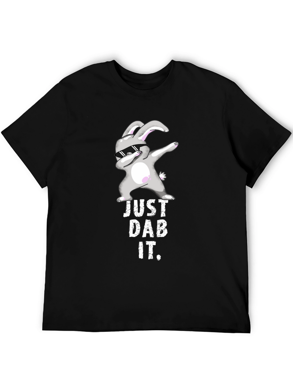 Just Dab It Bunny Graphic T-Shirt