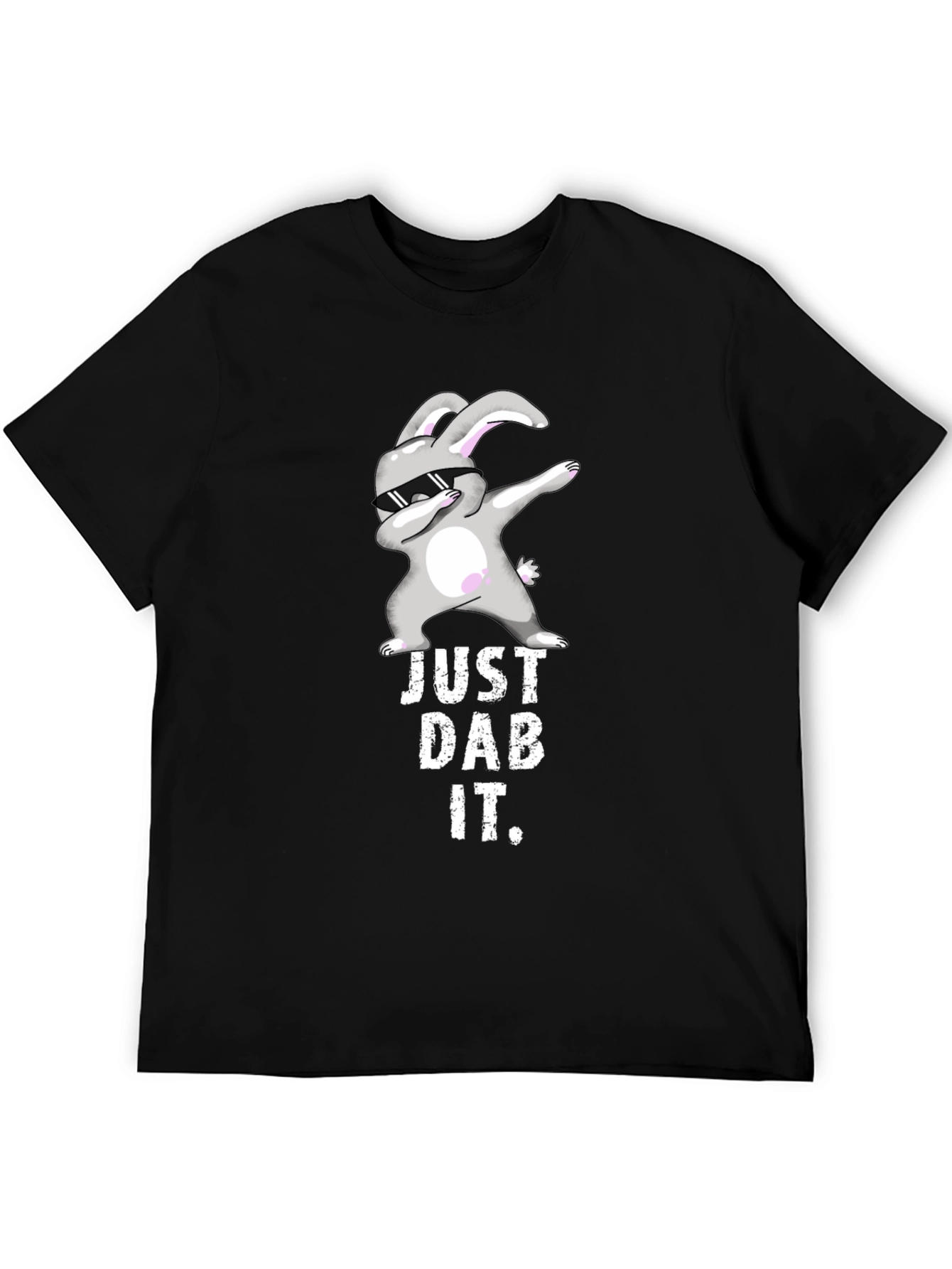 Just Dab It Bunny Graphic T-Shirt