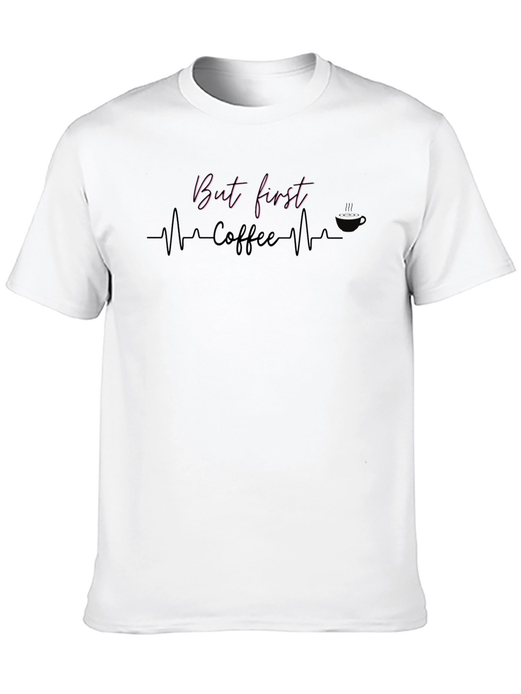 But First Coffee Graphic Tee - Stylish Comfort