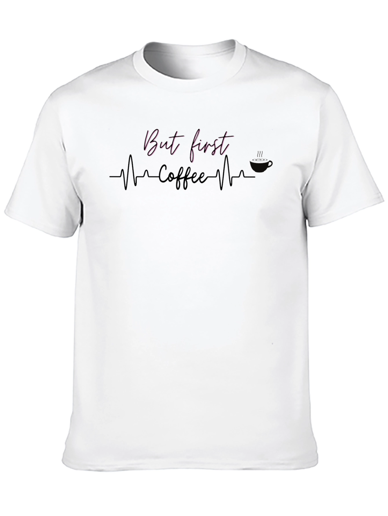 But First Coffee Graphic Tee - Stylish Comfort