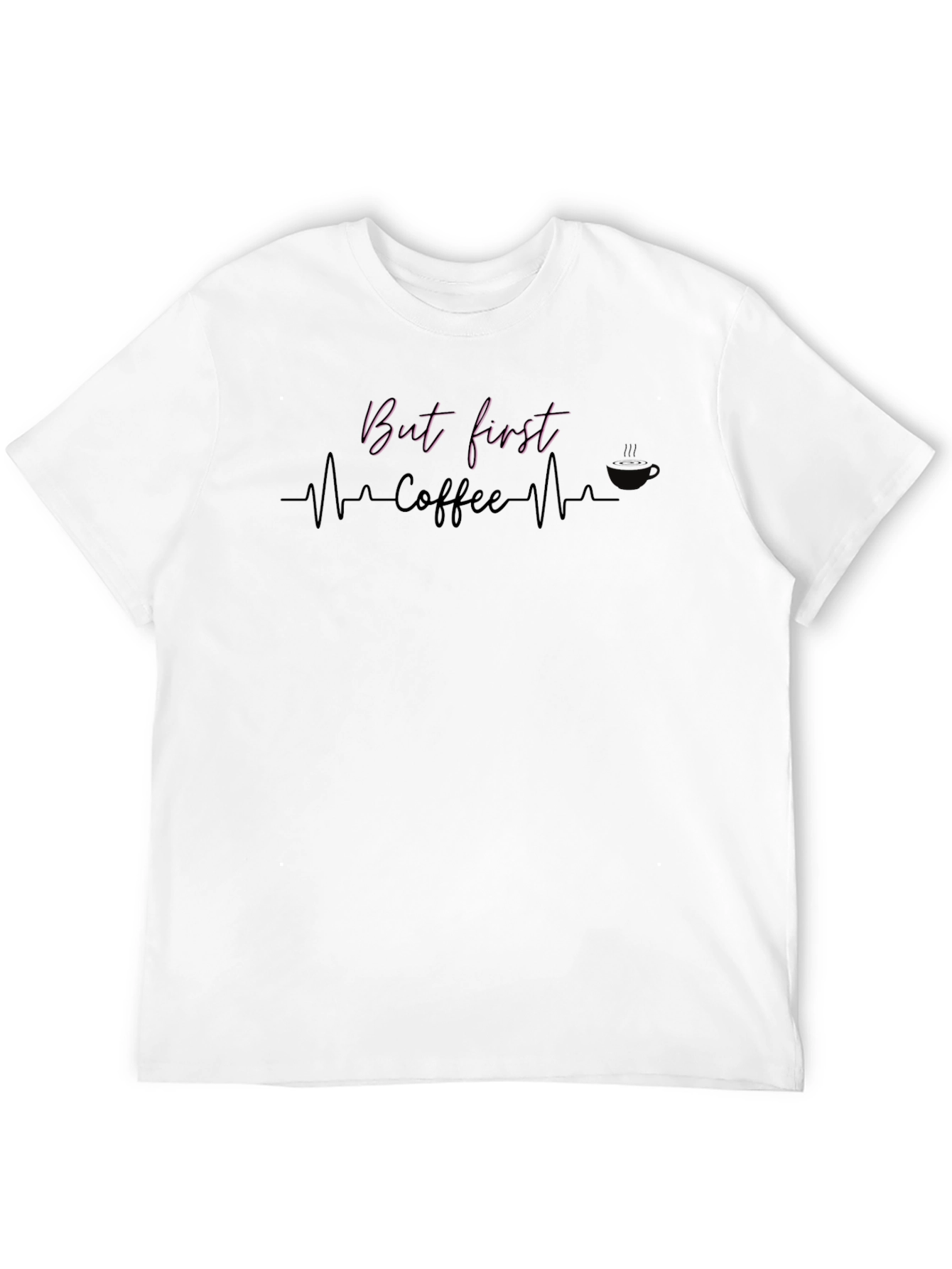 But First Coffee Graphic Tee - Stylish Comfort