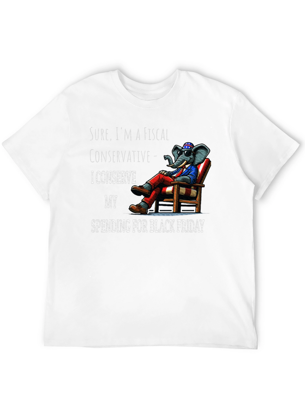 Fiscal Conservative Black Friday T-Shirt