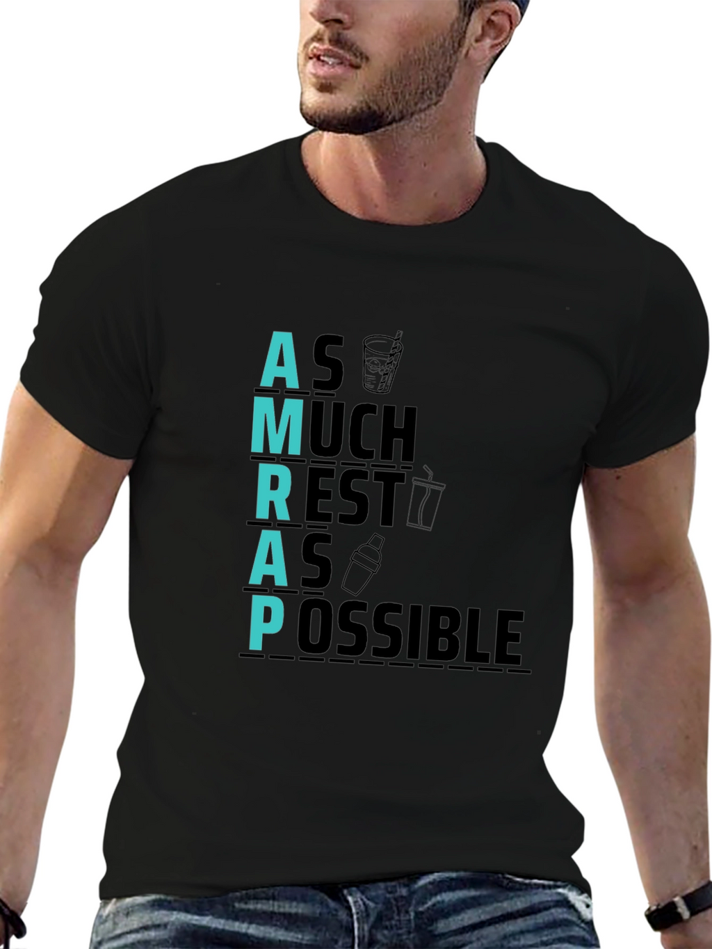 AMRAP - As Much Rest As Possible - T-Shirt