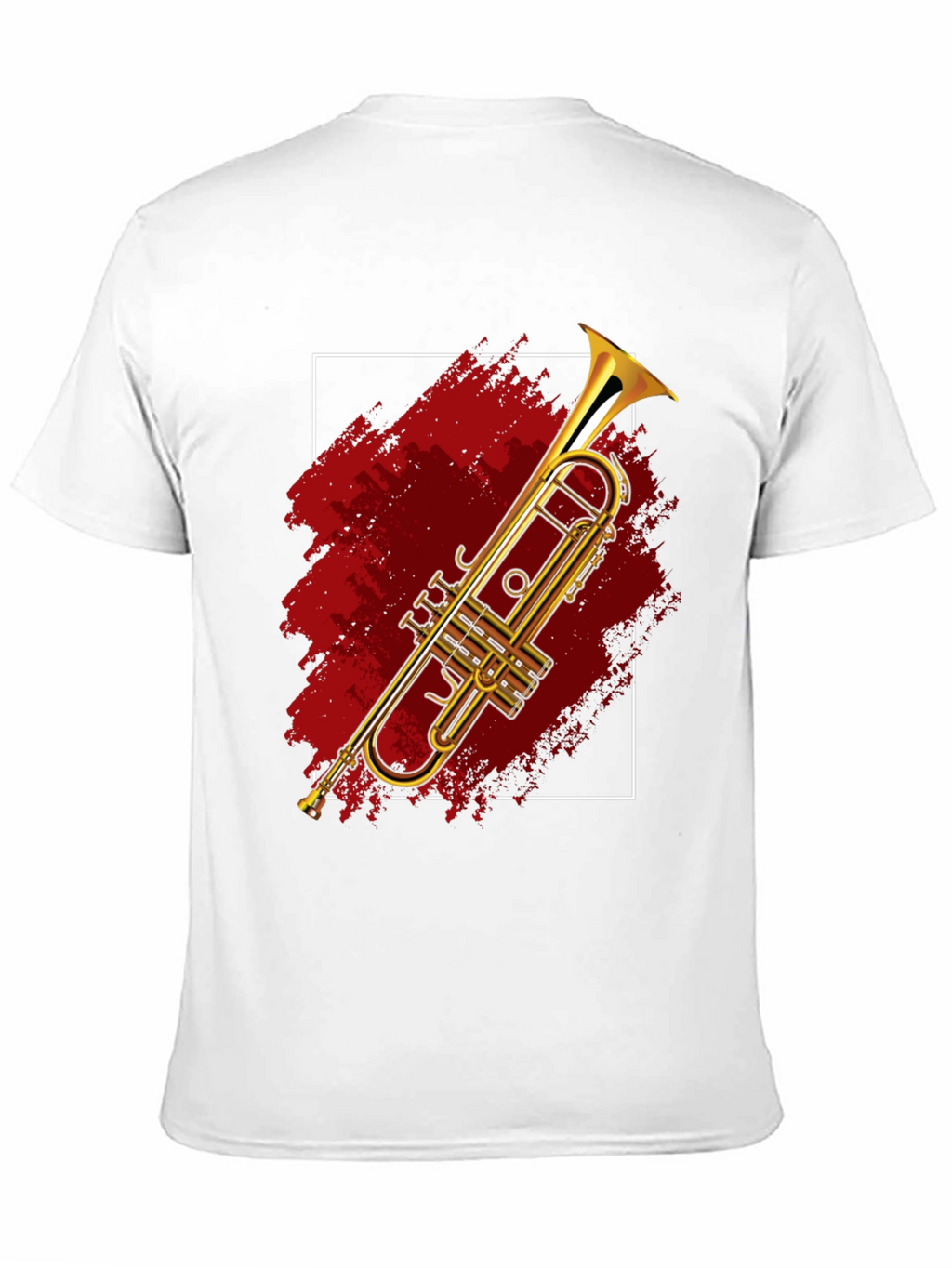Trumpet Graphic Tee - Stylish Music Lovers T-Shirt