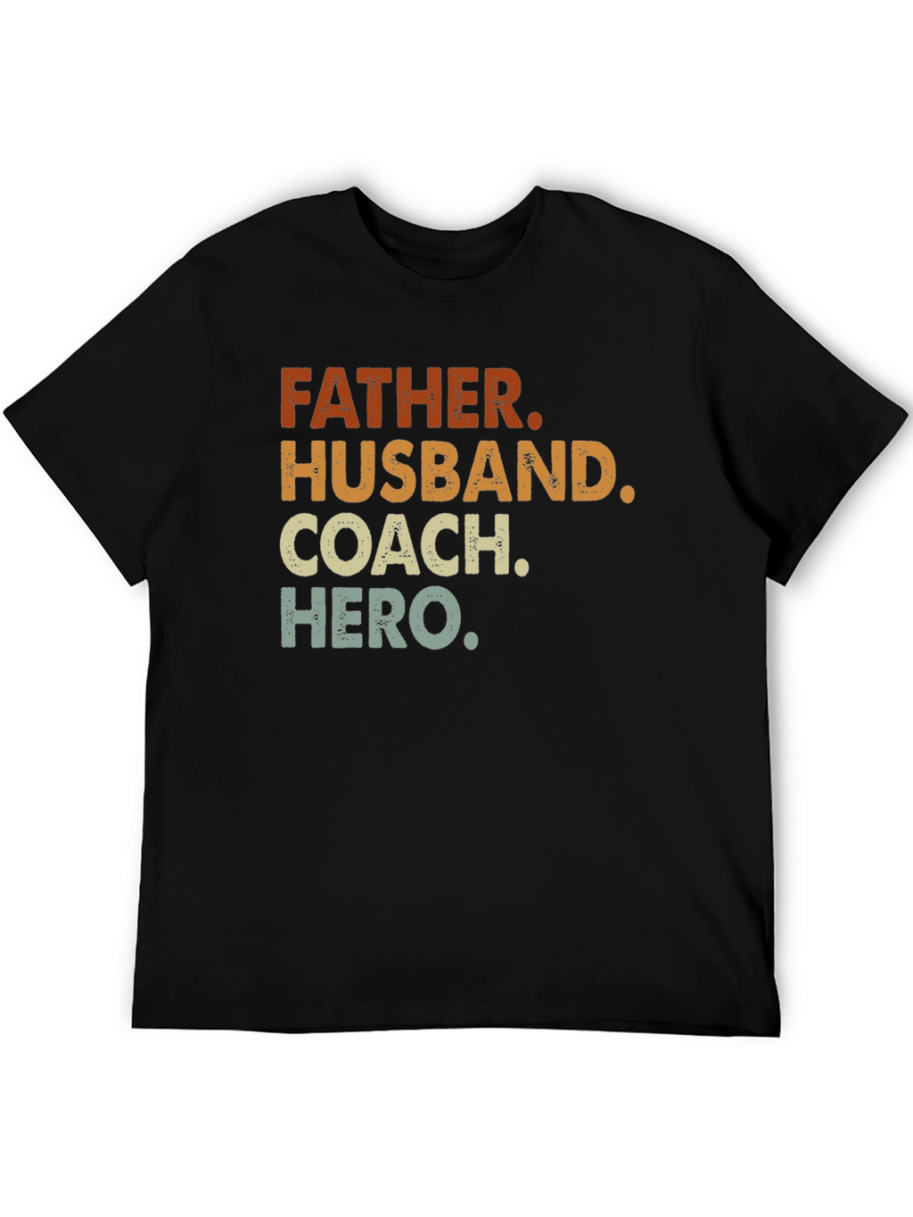 Father Husband Coach Hero Graphic Tee