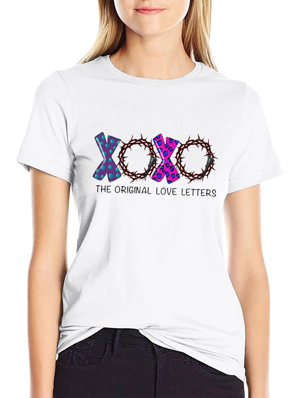 XOXO Love Letters Graphic T-Shirt