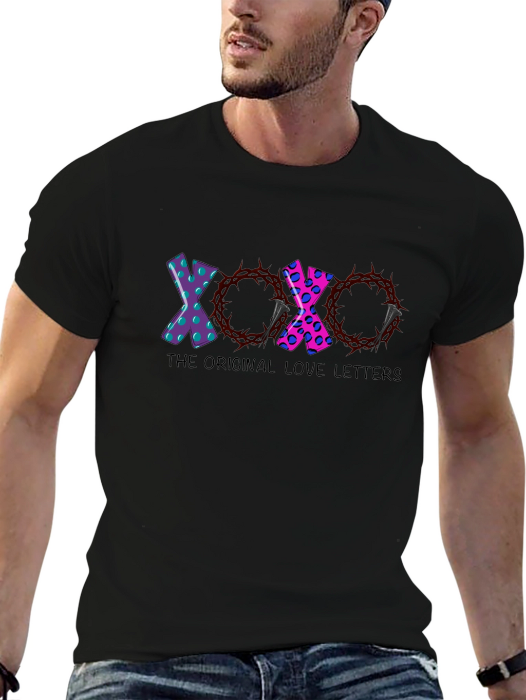 XOXO Love Letters Graphic T-Shirt