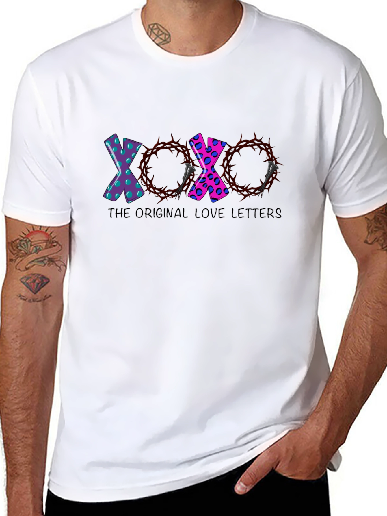 XOXO Love Letters Graphic T-Shirt