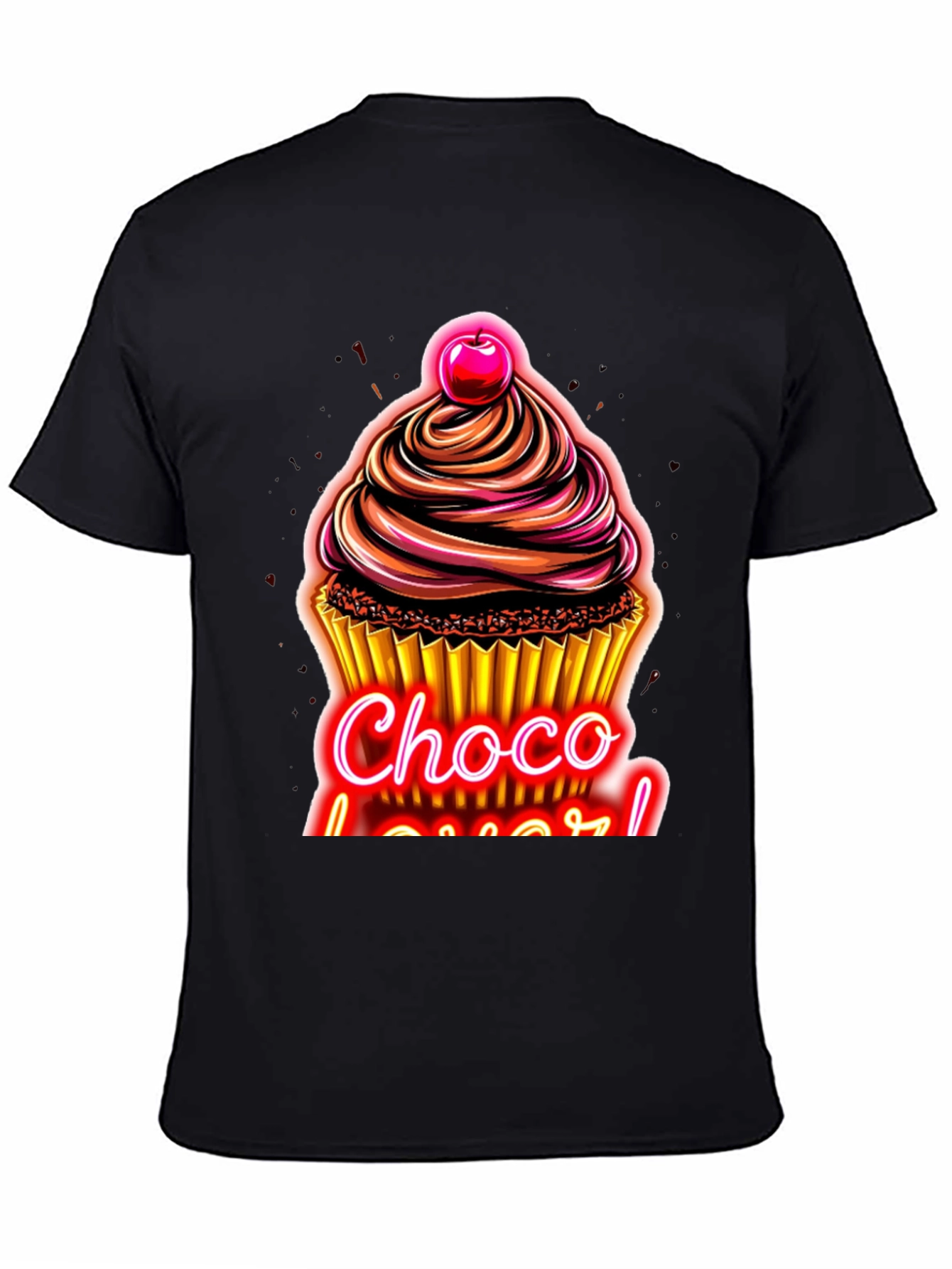 Choco Lover T-Shirt - Delicious Cupcake Design!