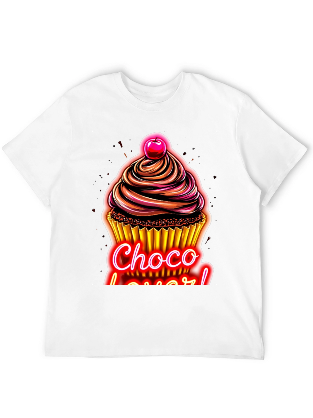 Choco Lover T-Shirt - Delicious Cupcake Design!
