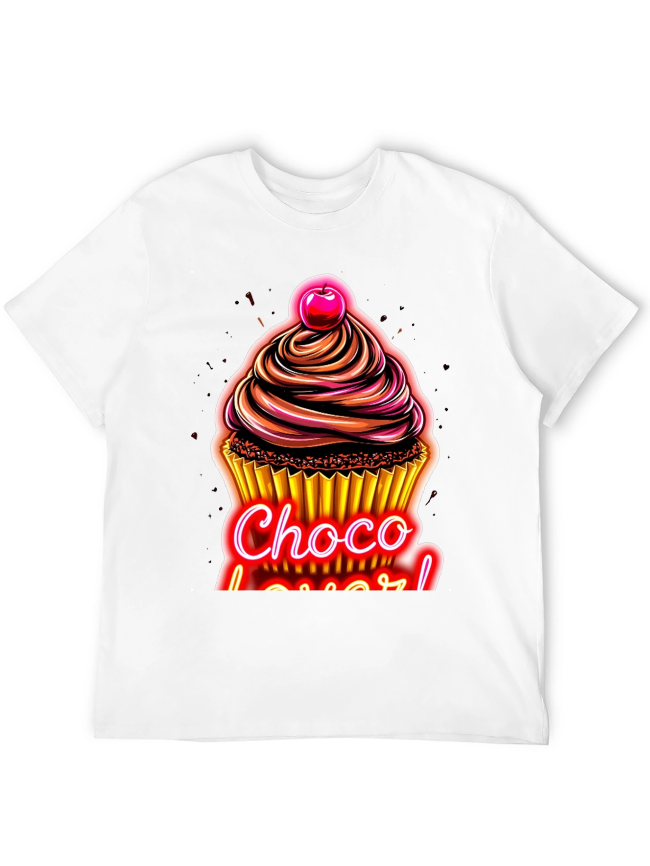 Choco Lover T-Shirt - Delicious Cupcake Design!