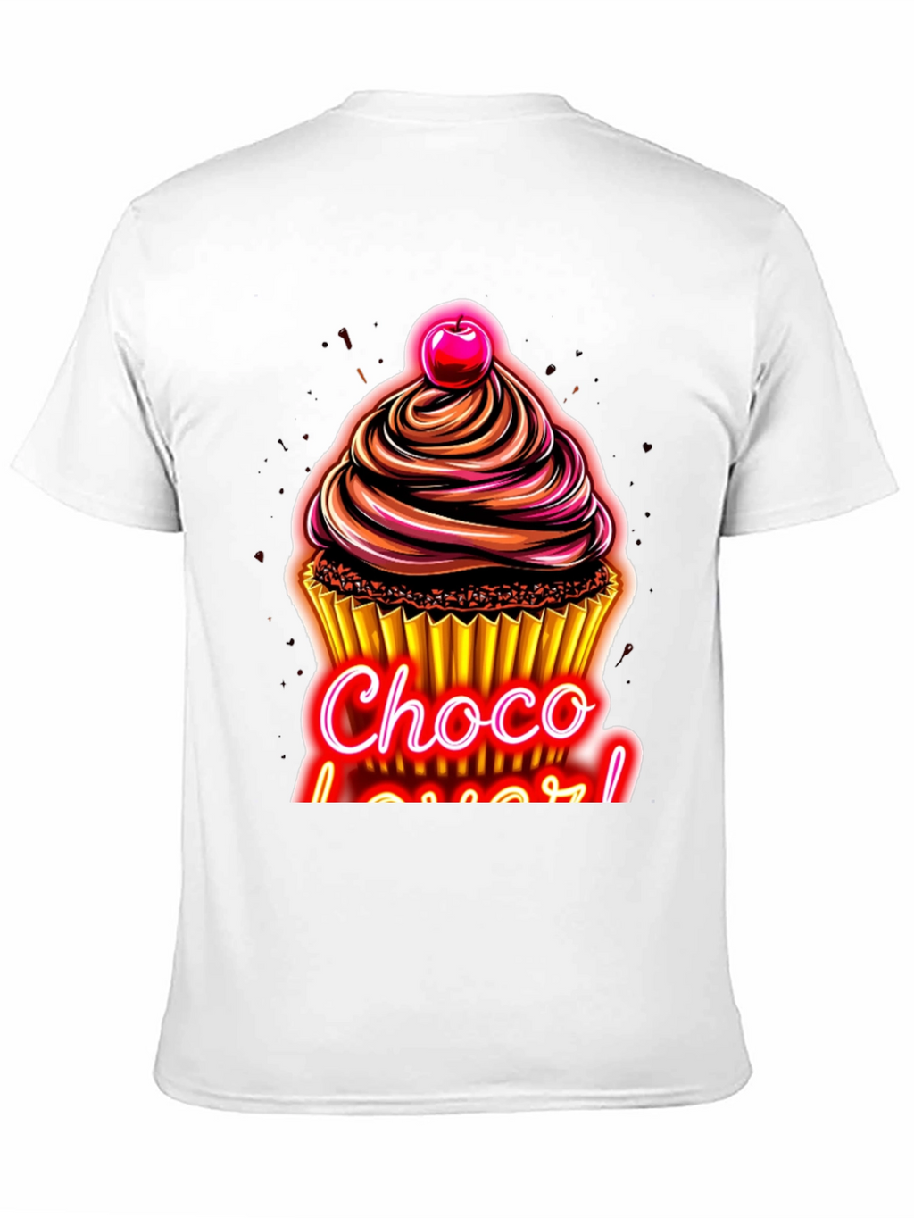Choco Lover T-Shirt - Delicious Cupcake Design!