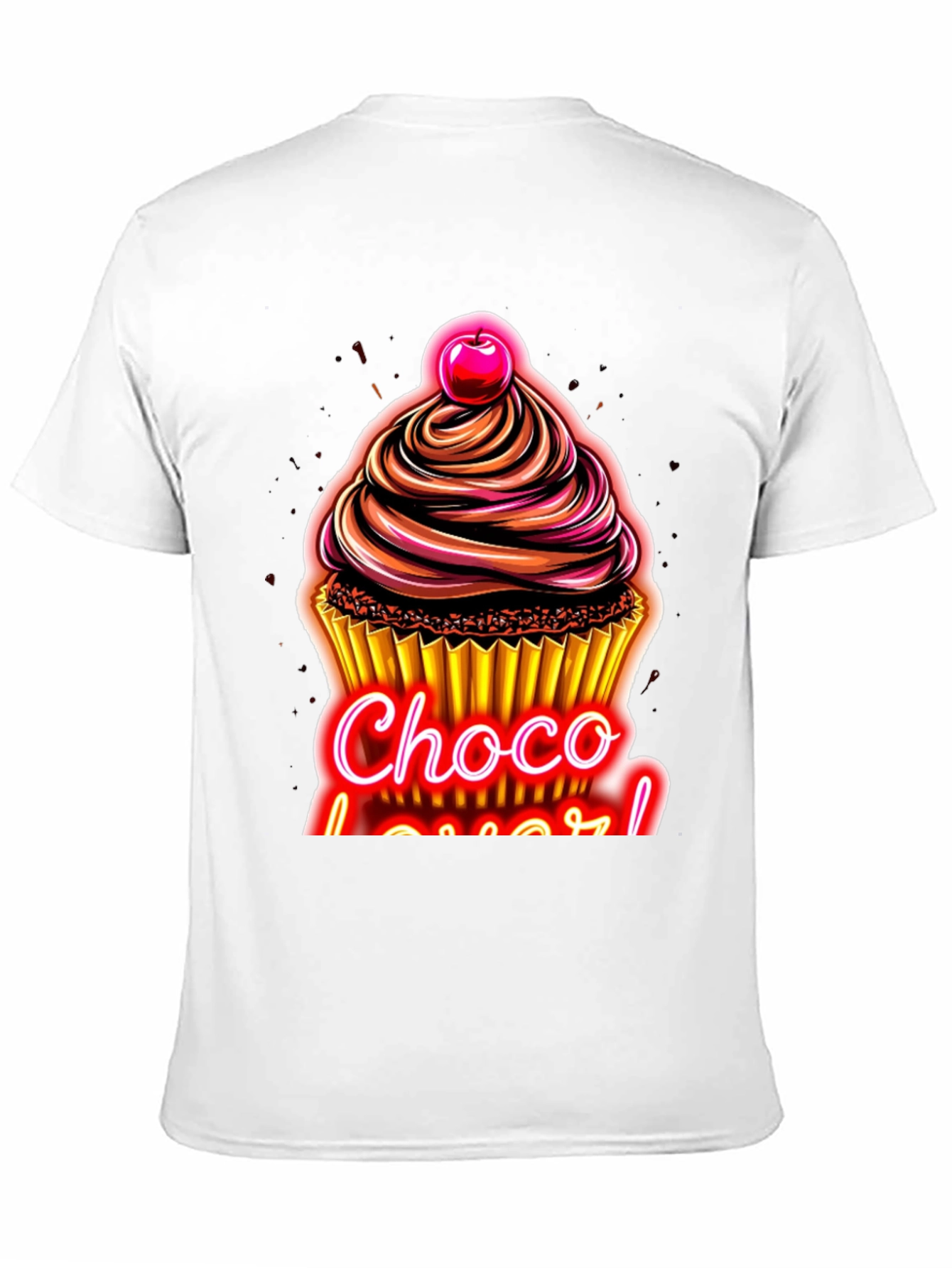 Choco Lover T-Shirt - Delicious Cupcake Design!