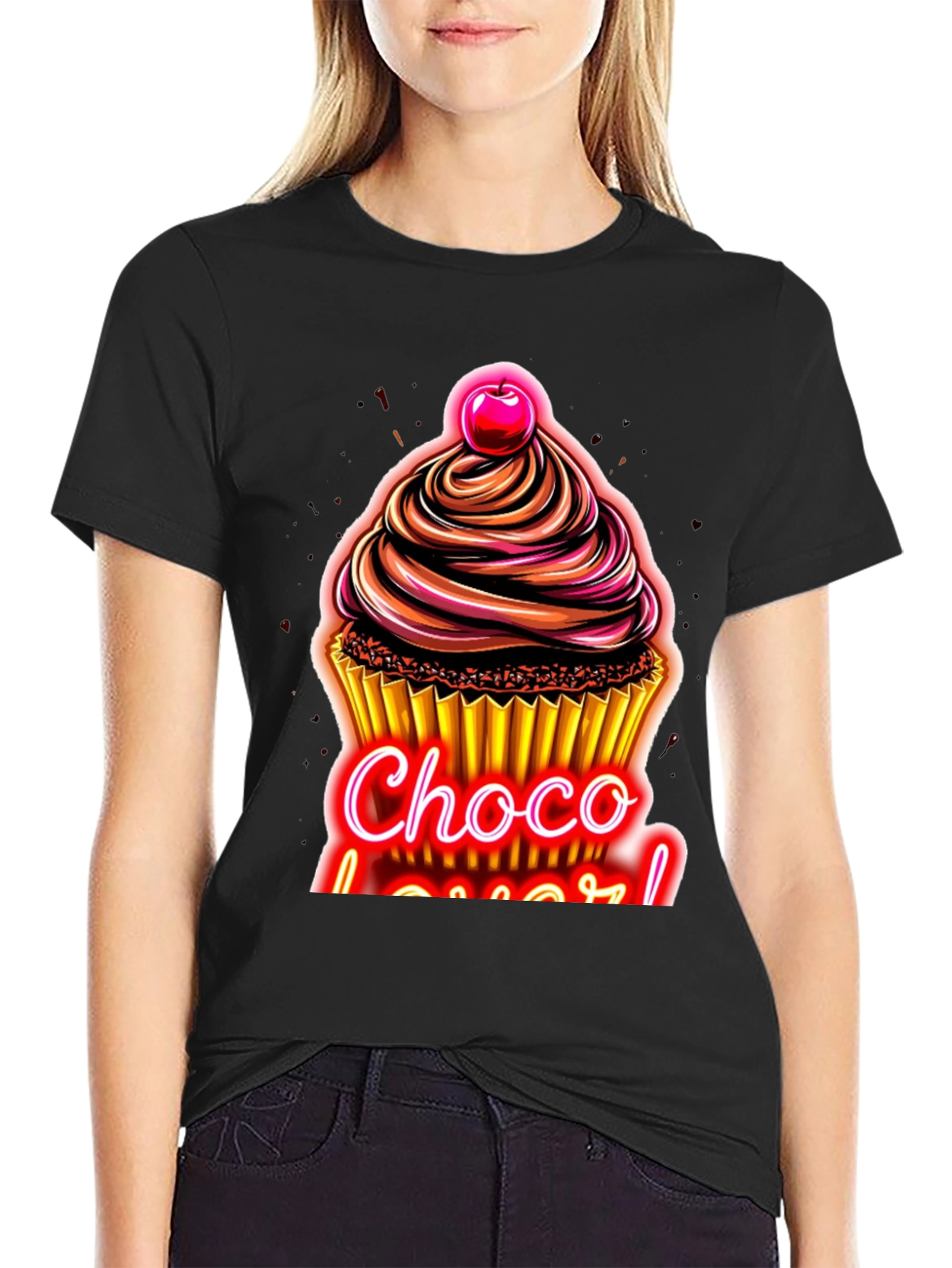 Choco Lover T-Shirt - Delicious Cupcake Design!