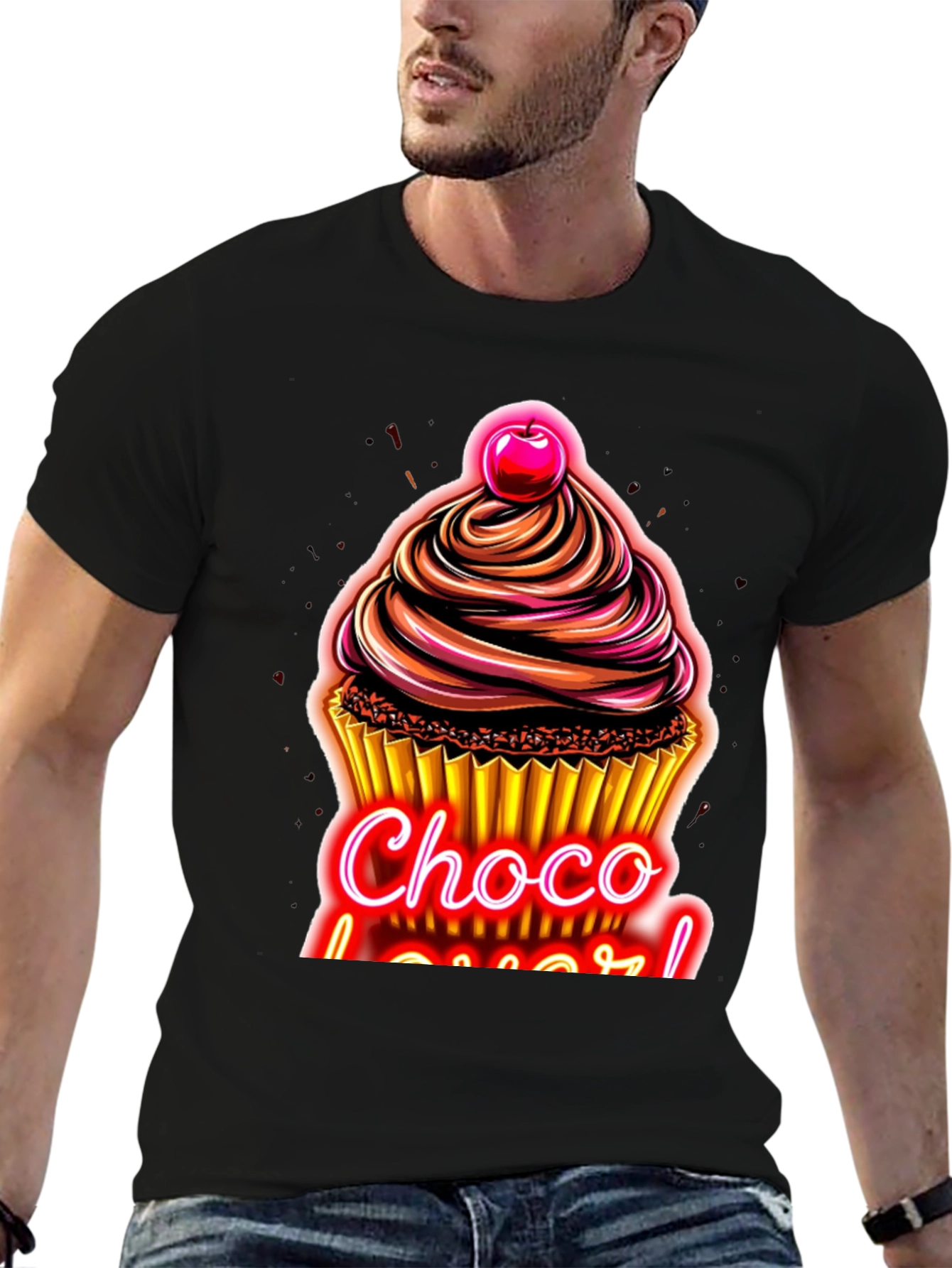 Choco Lover T-Shirt - Delicious Cupcake Design!