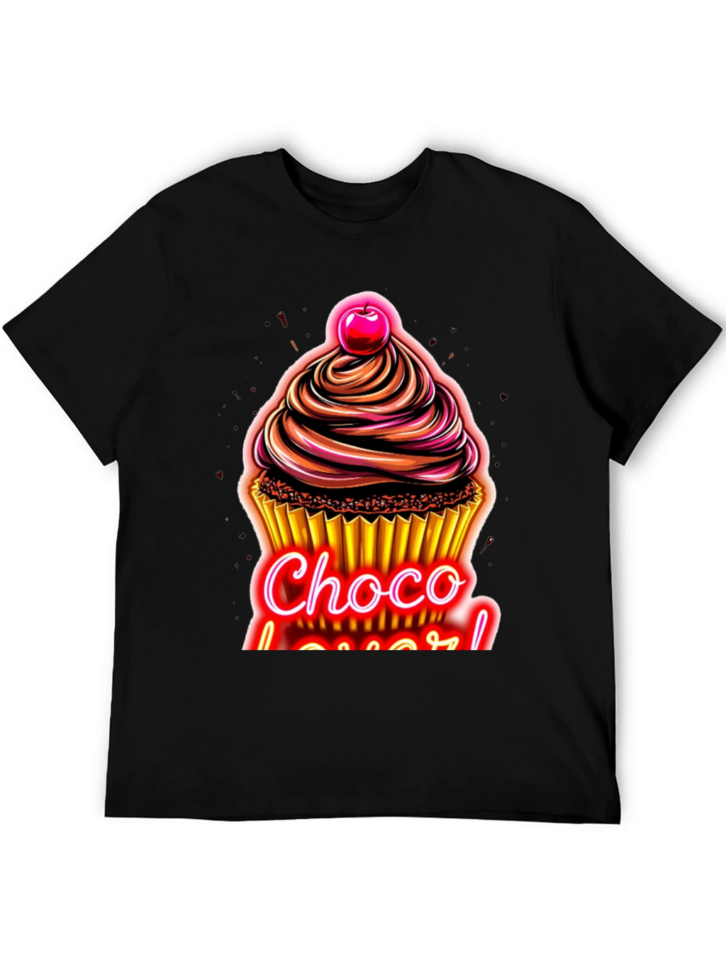 Choco Lover T-Shirt - Delicious Cupcake Design!