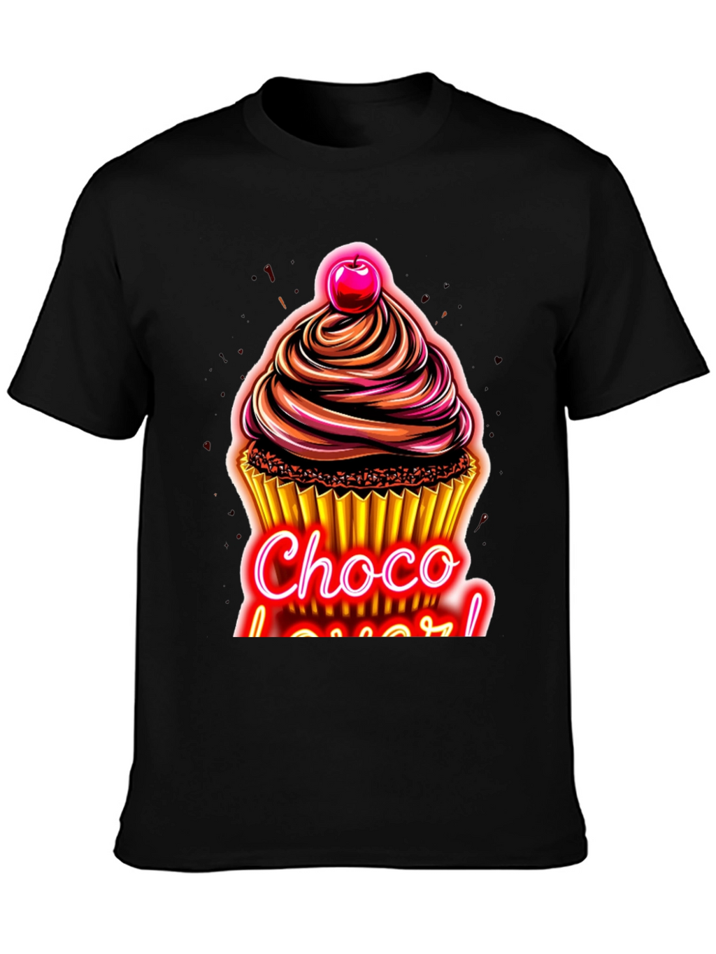 Choco Lover T-Shirt - Delicious Cupcake Design!