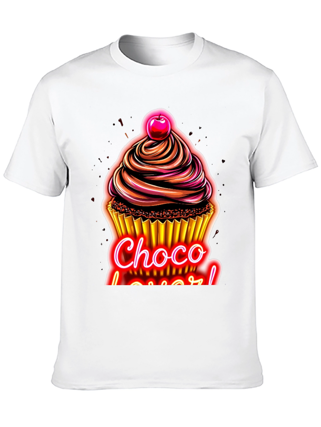 Choco Lover T-Shirt - Delicious Cupcake Design!