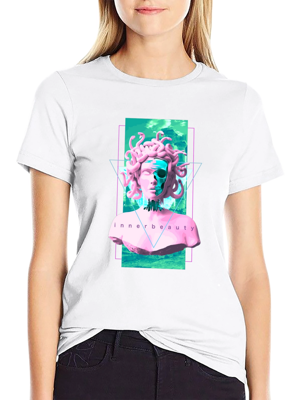 Medusa Inner Beauty Graphic T-Shirt