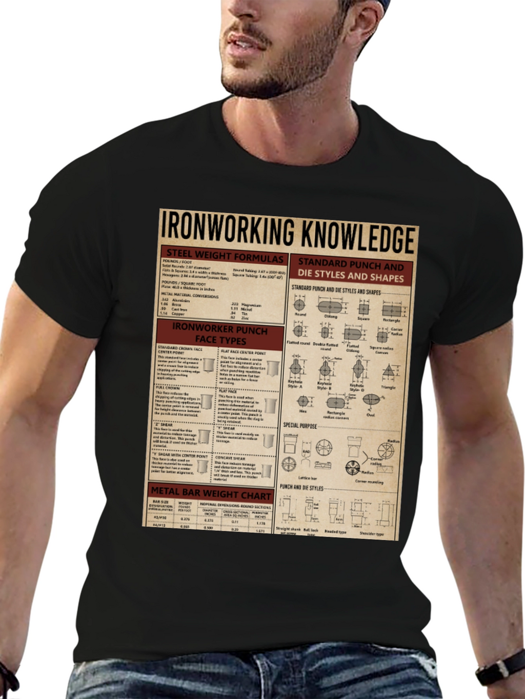 Ironworking Knowledge T-Shirt