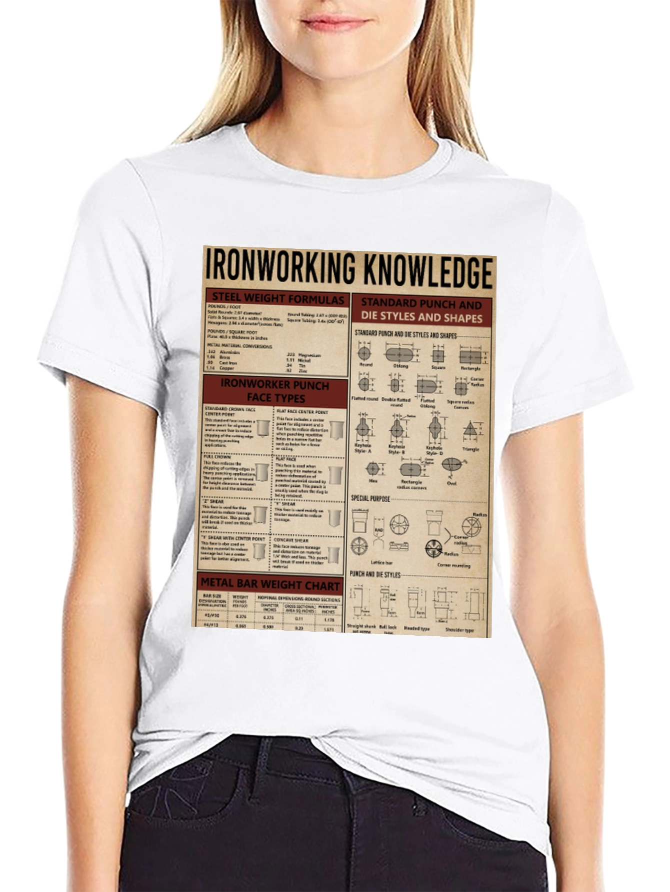 Ironworking Knowledge T-Shirt