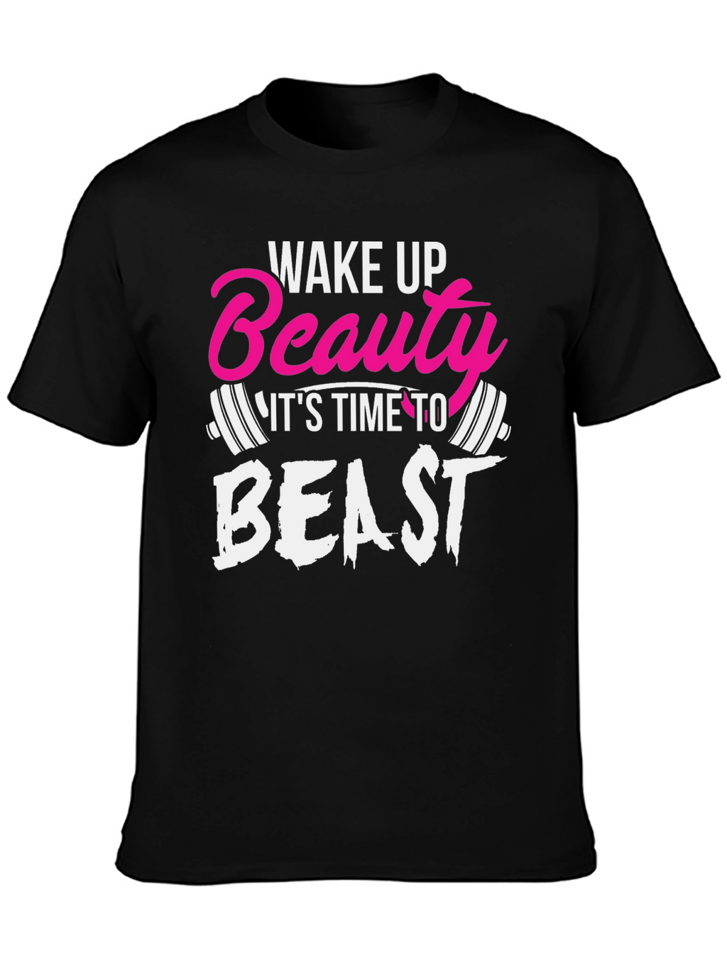 Wake Up Beauty Beast Graphic T-Shirt
