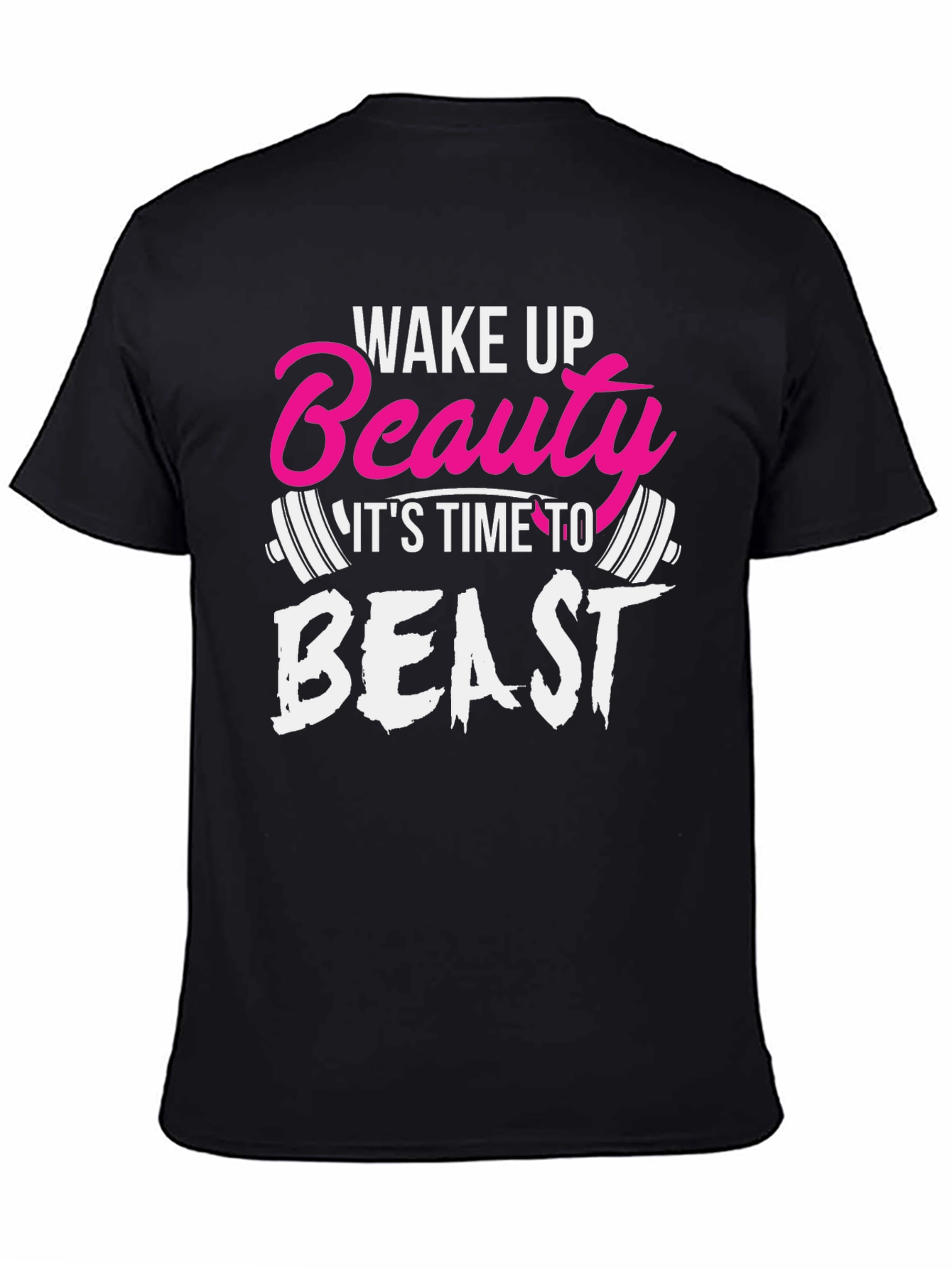 Wake Up Beauty Beast Graphic T-Shirt