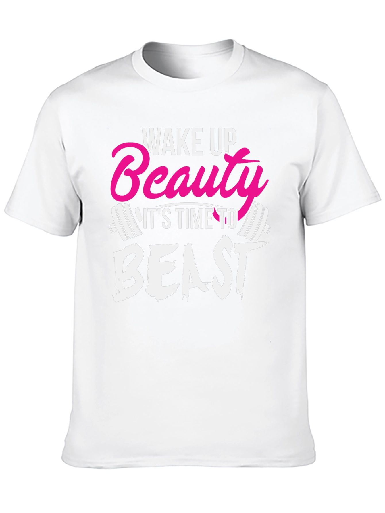 Wake Up Beauty Beast Graphic T-Shirt