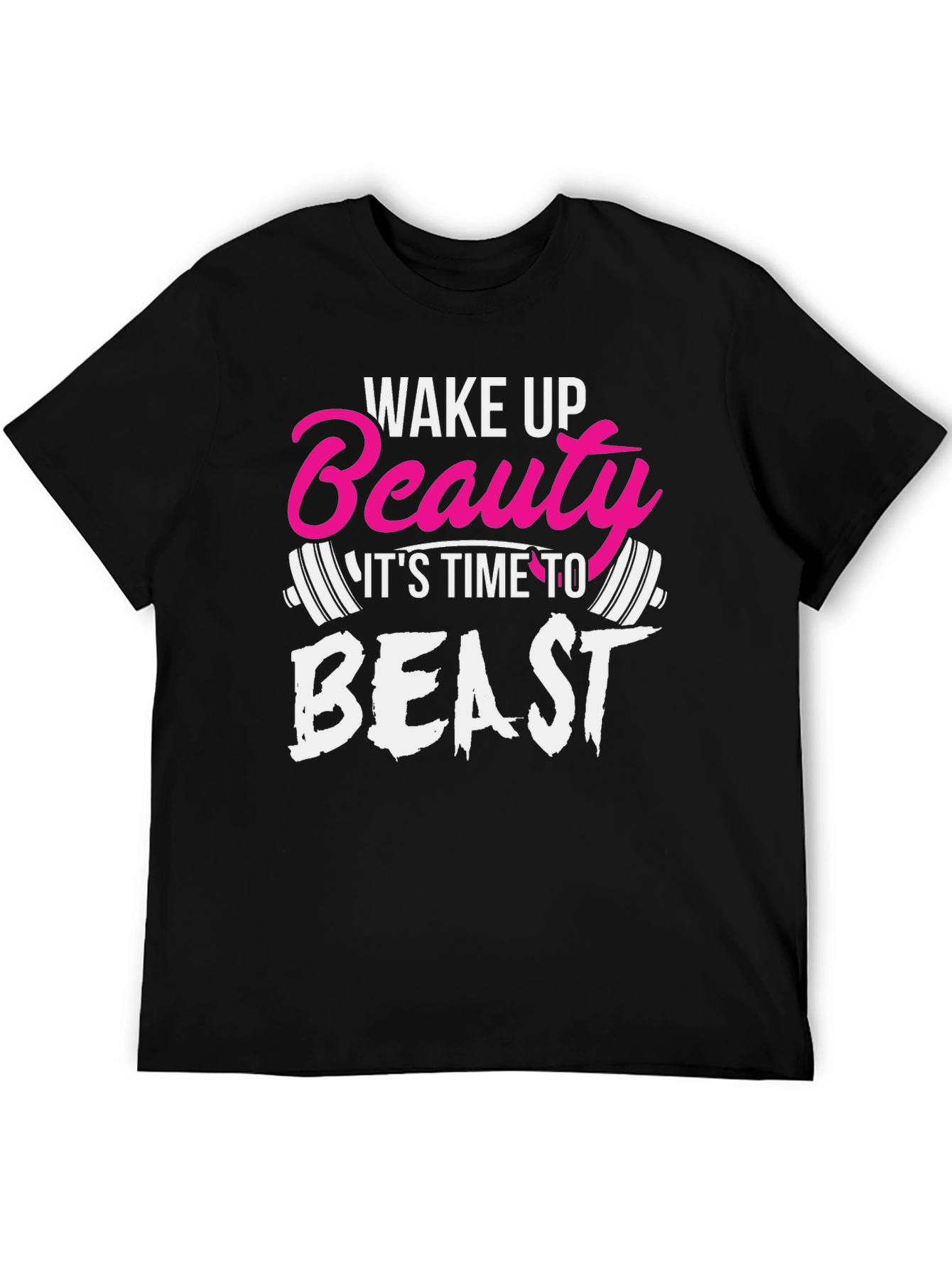 Wake Up Beauty Beast Graphic T-Shirt