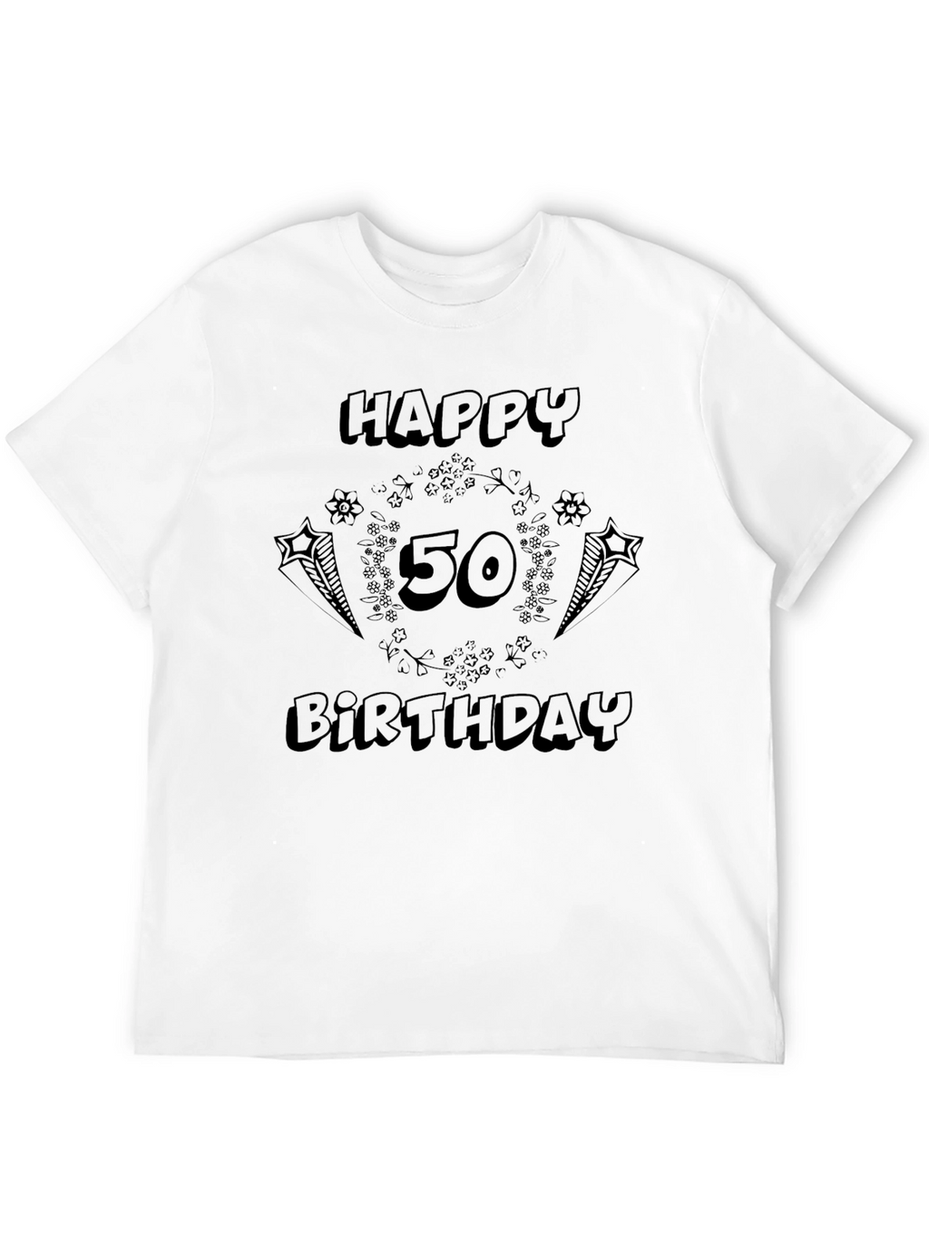 Happy 50th Birthday T-Shirt - Classic Tee
